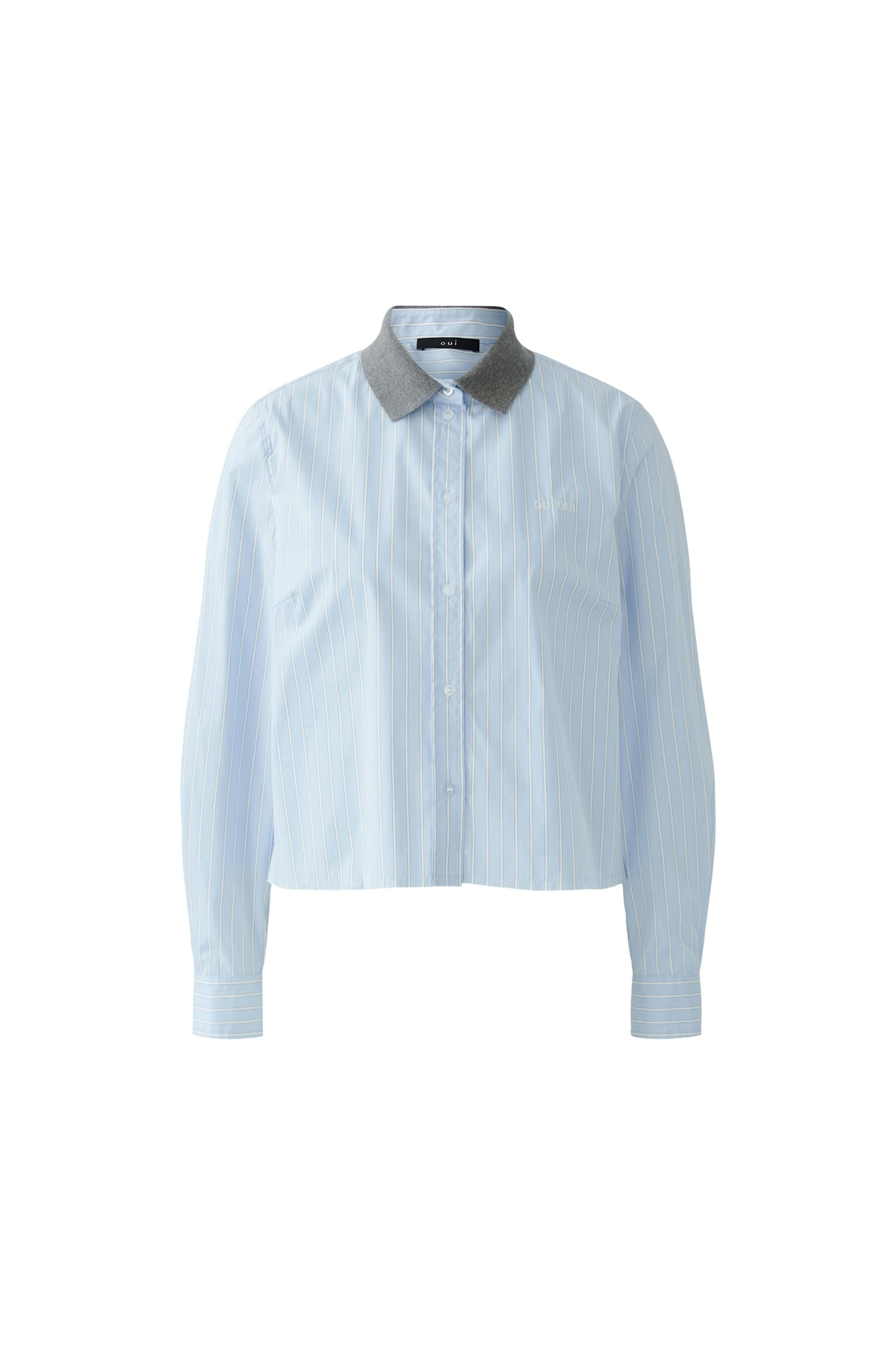 Bluse (Lt Blue White)
