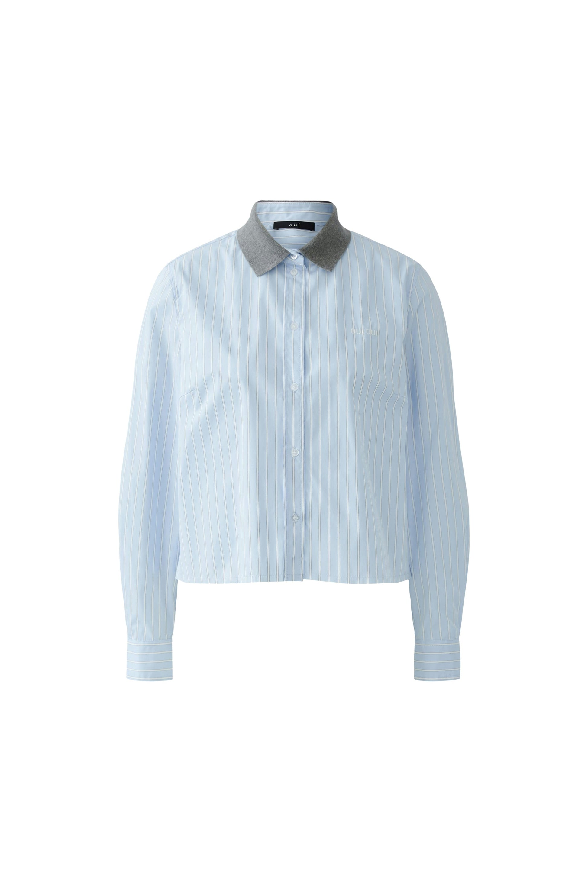Bluse (Lt Blue White)