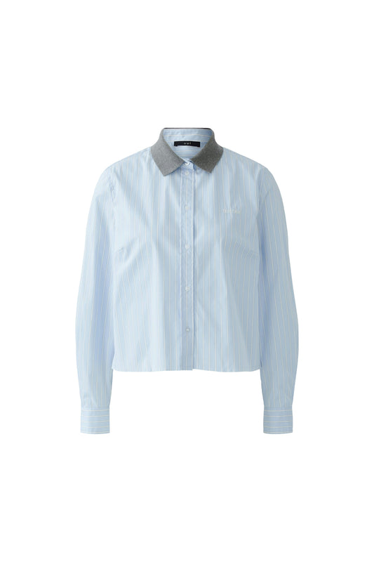Bluse (Lt Blue White)