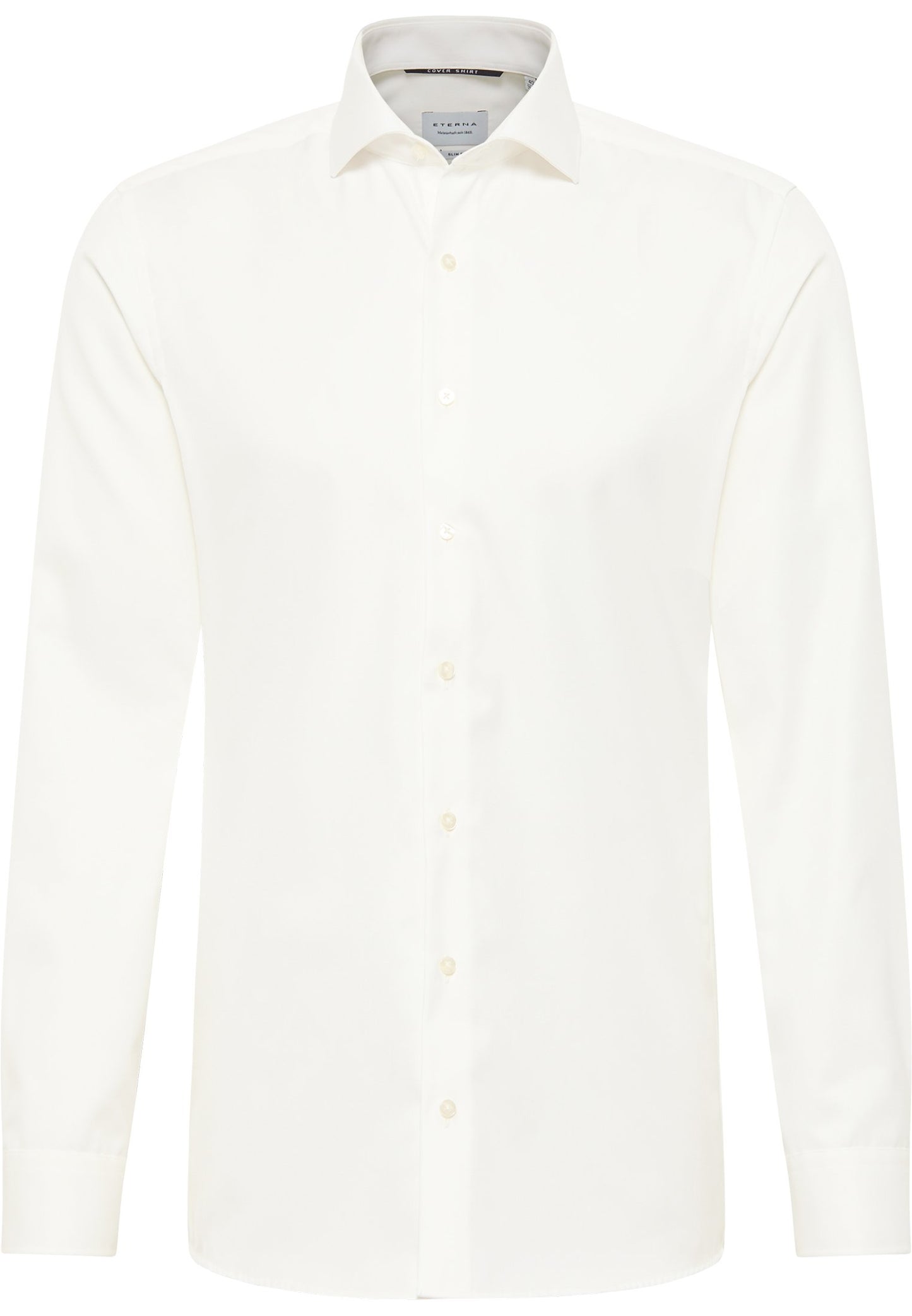 Eterna Langarm Hemd Slim Fit Cover Shirt Twill (Champagner)