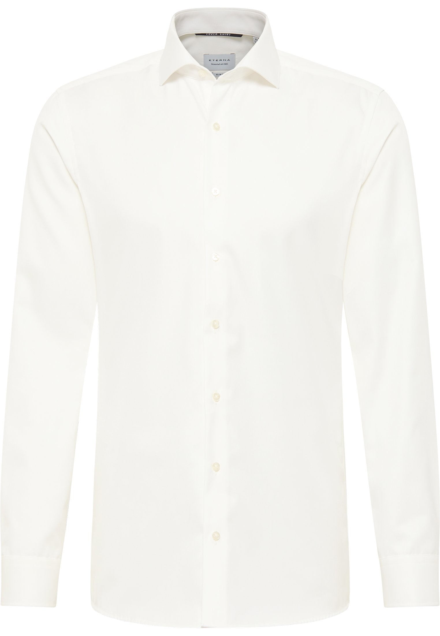 Eterna Langarm Hemd Slim Fit Cover Shirt Twill (Champagner)