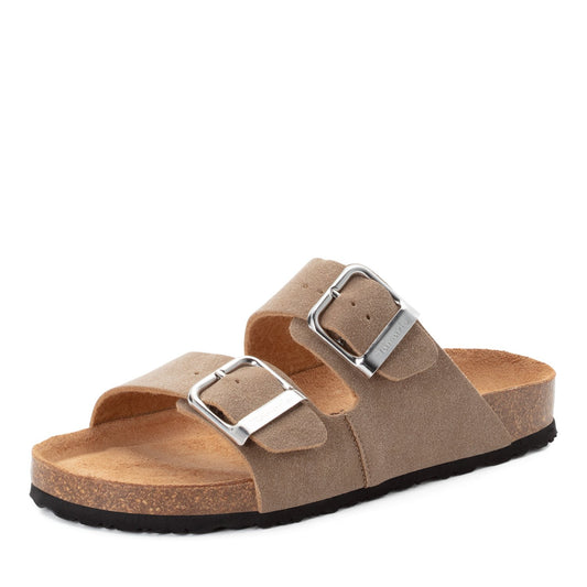 Pantolette (3c3 Taupe Nubuc)