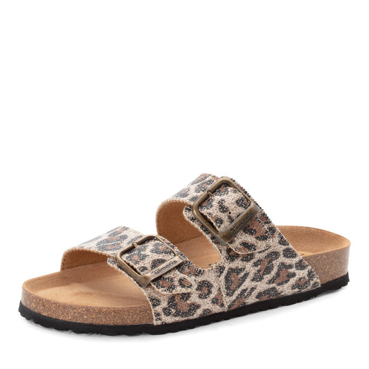 Pantolette (Leopard)
