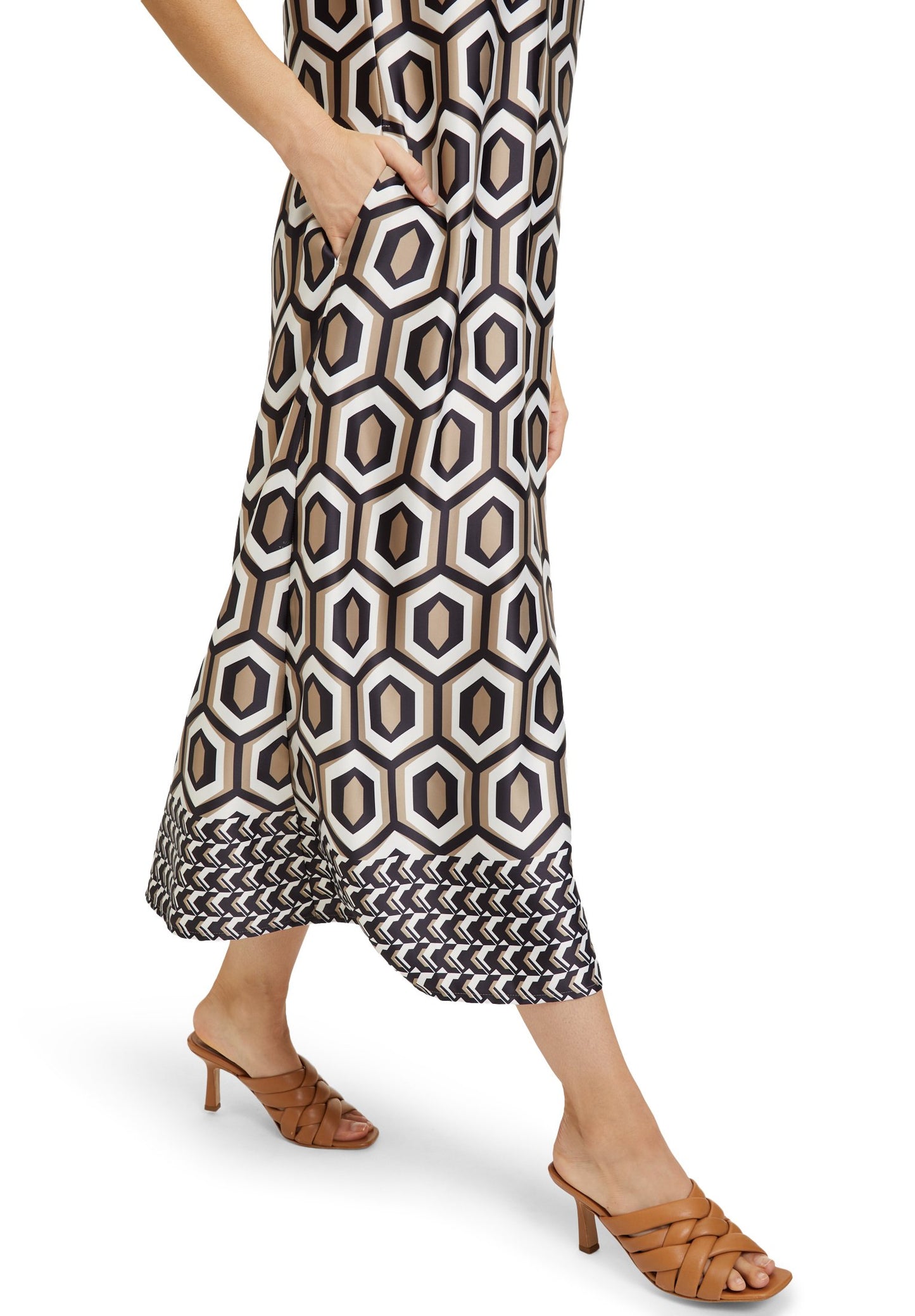 Sommerkleid (Camel/cream)