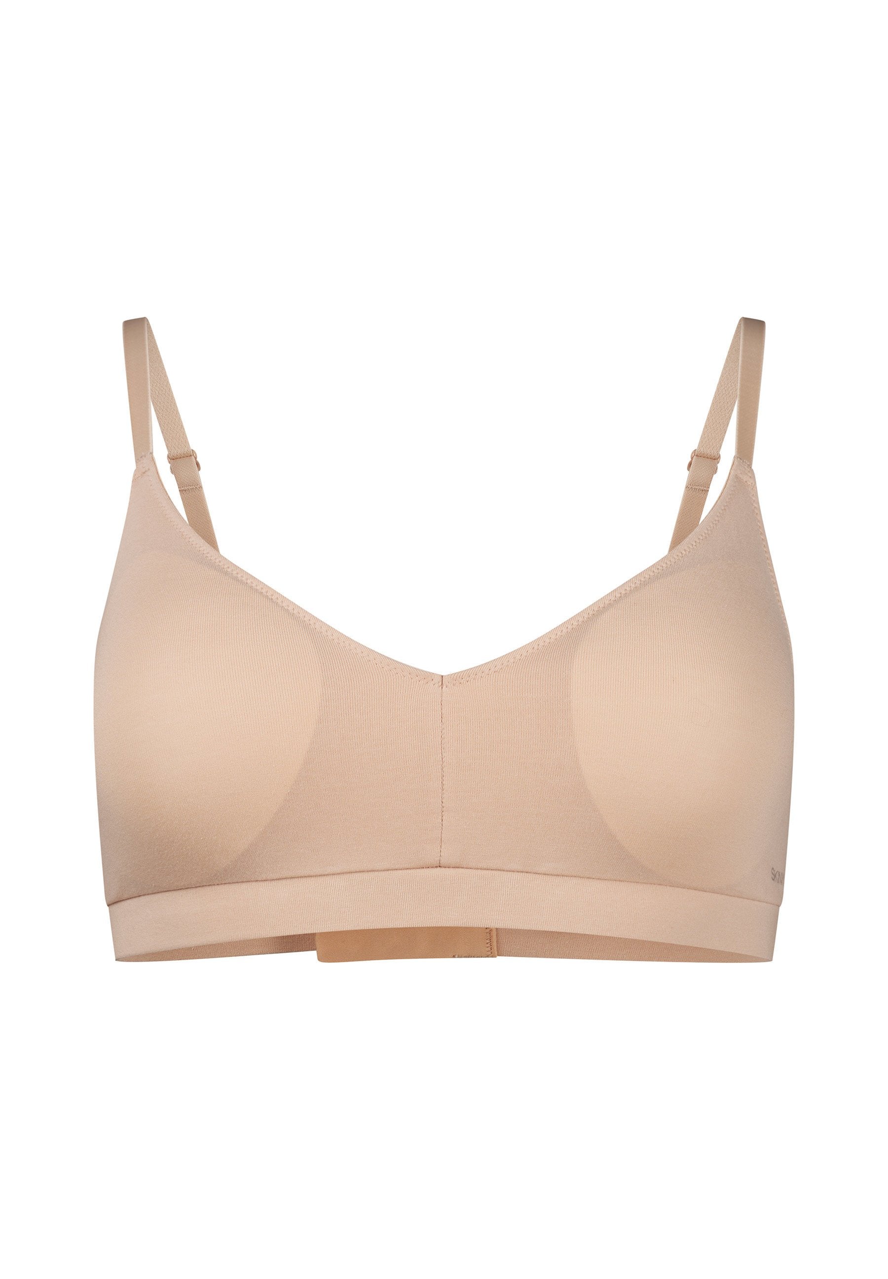 Skiny Damen Soft BH herausn. Pads SKINY ADVANTAGE Cotton Stretch (Beige)