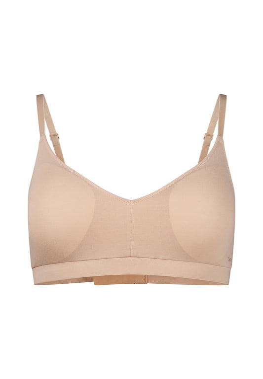 Skiny Damen Soft BH herausn. Pads SKINY ADVANTAGE Cotton Stretch (Beige)