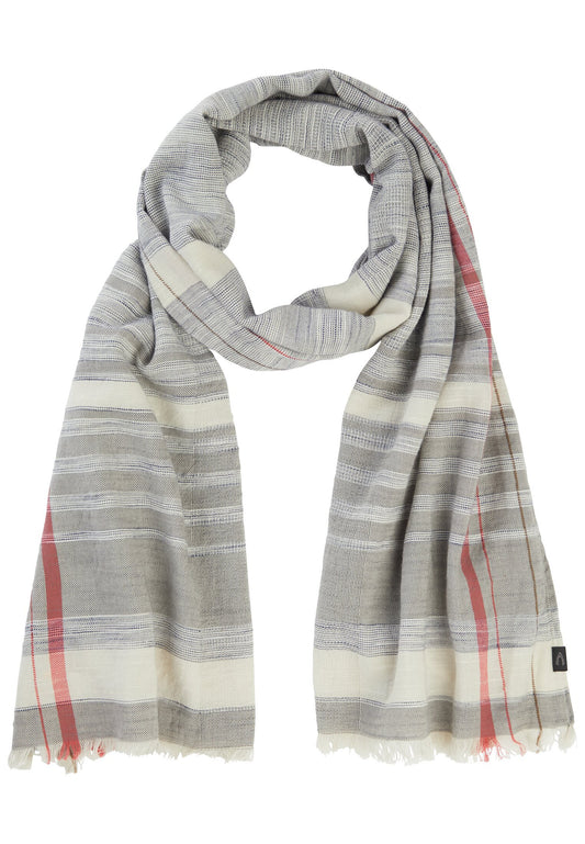 Schal aus reiner Baumwolle (Beige)