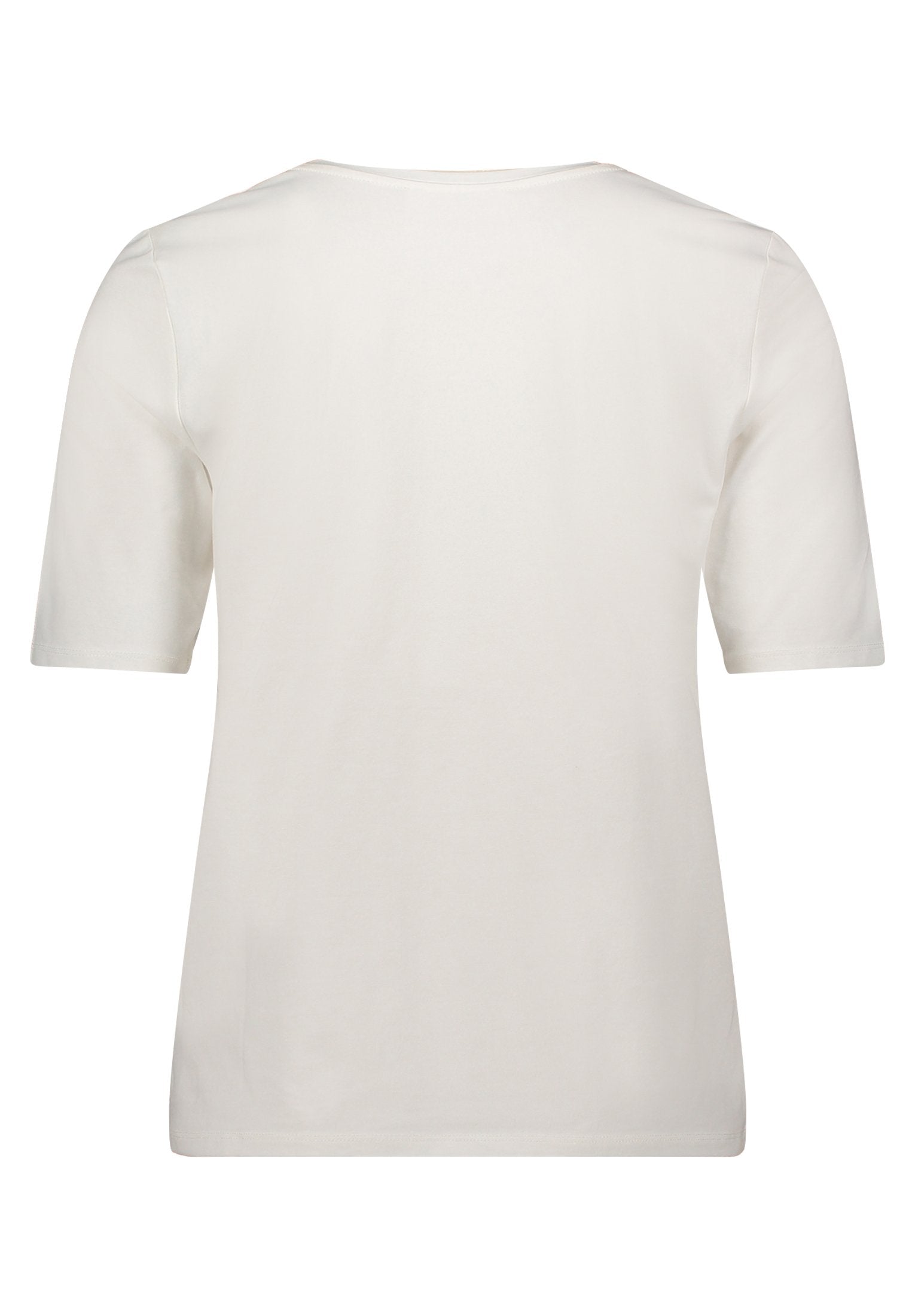 Basic Shirt (Patch Cream/blu)
