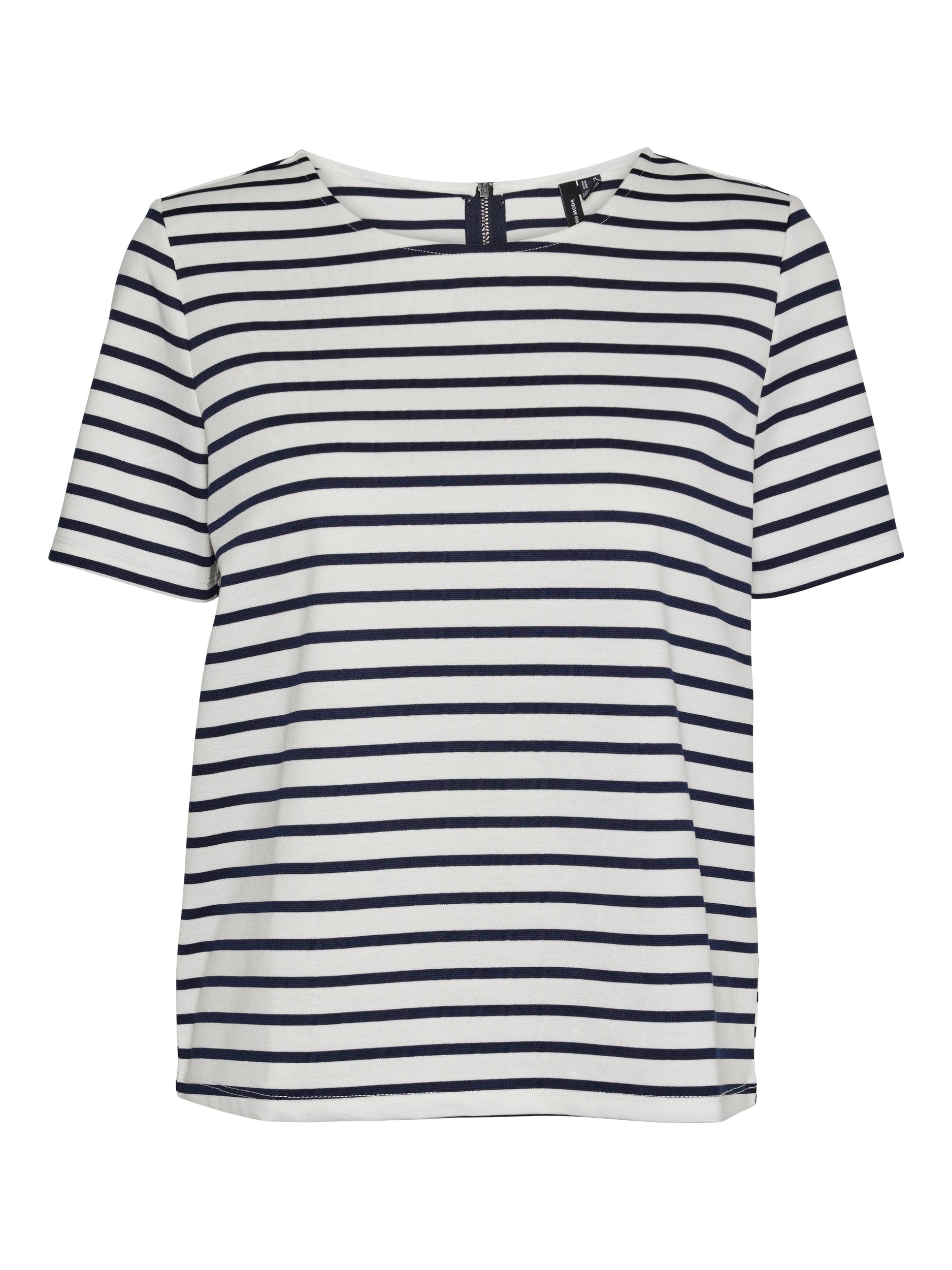 Vmabby Ss Zip Top Jrs Noos (Snow White)