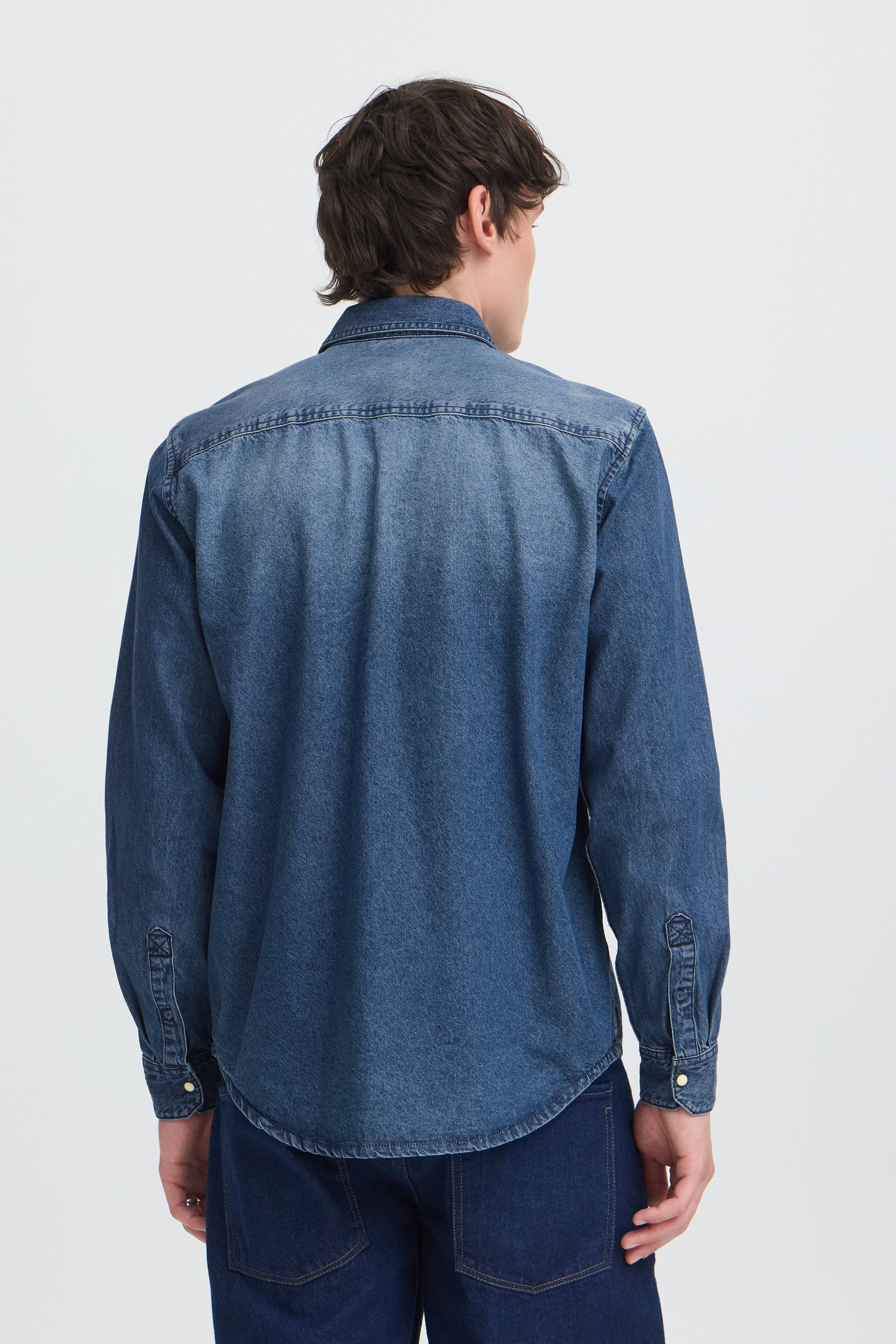 Bhdargo Denim Shirt (Denim Middle)