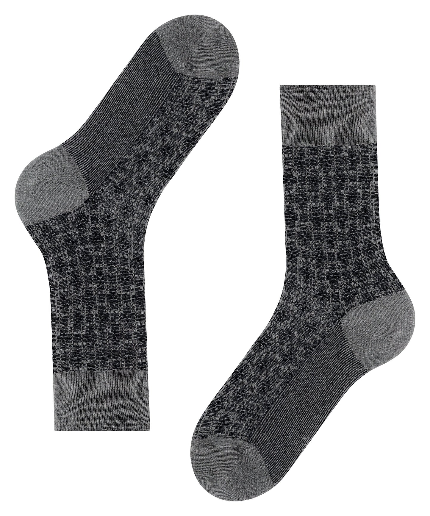 FALKE Artwork Tie Herren (Light Greymel.)