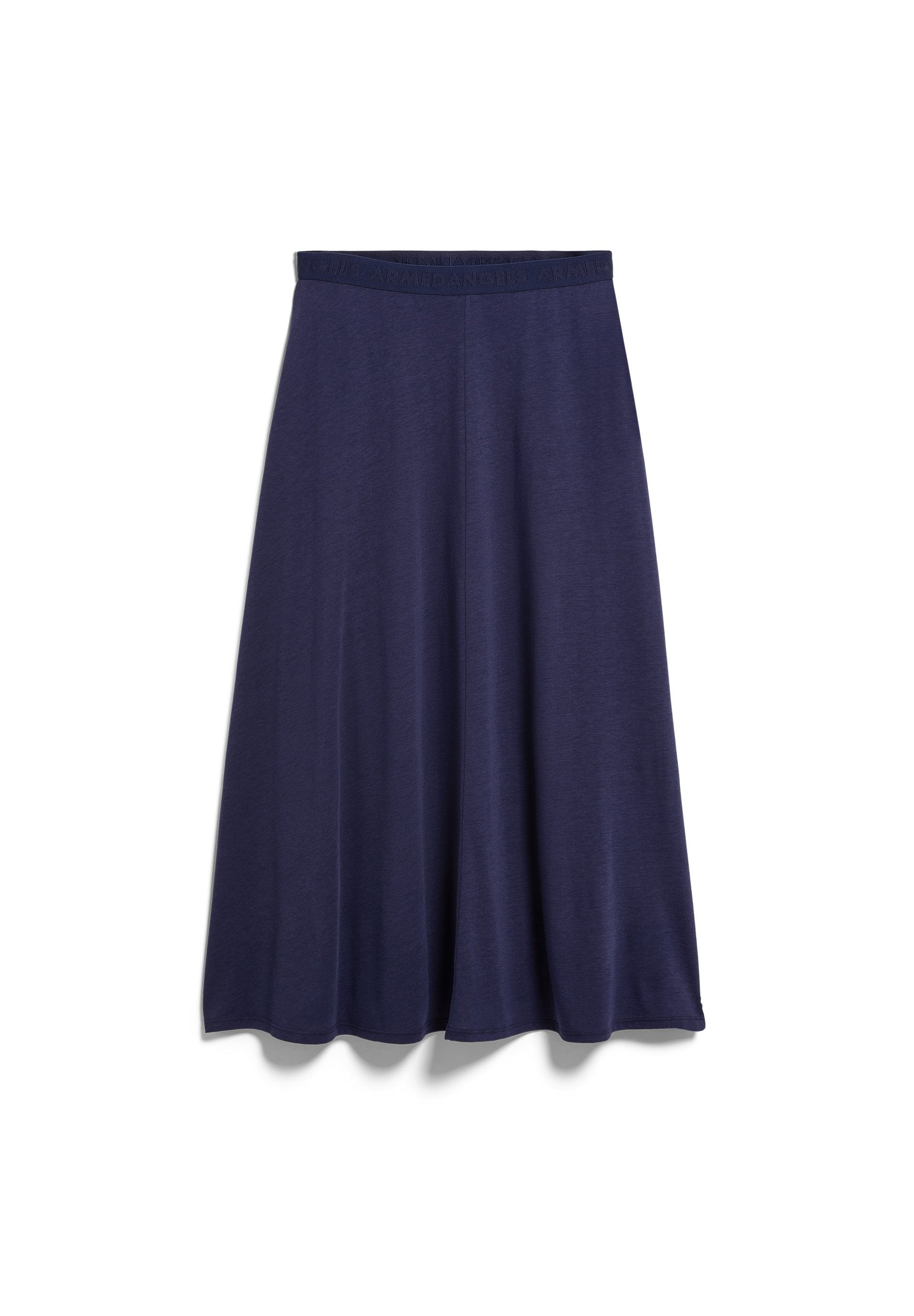 Ileniaa Laraa Midi Skirt (Tinted Navy)