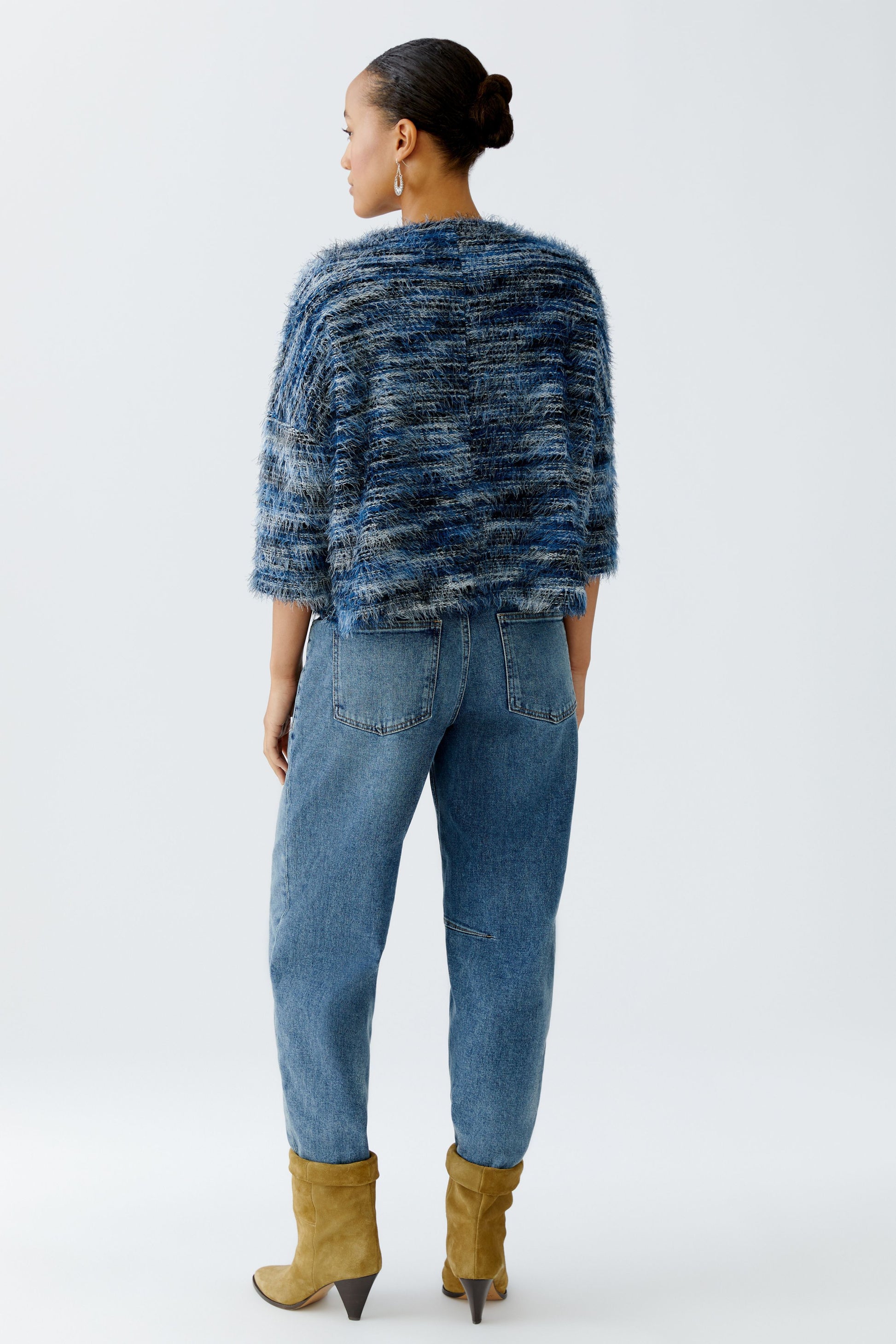 Sweatshirt (Lt Blue Black)