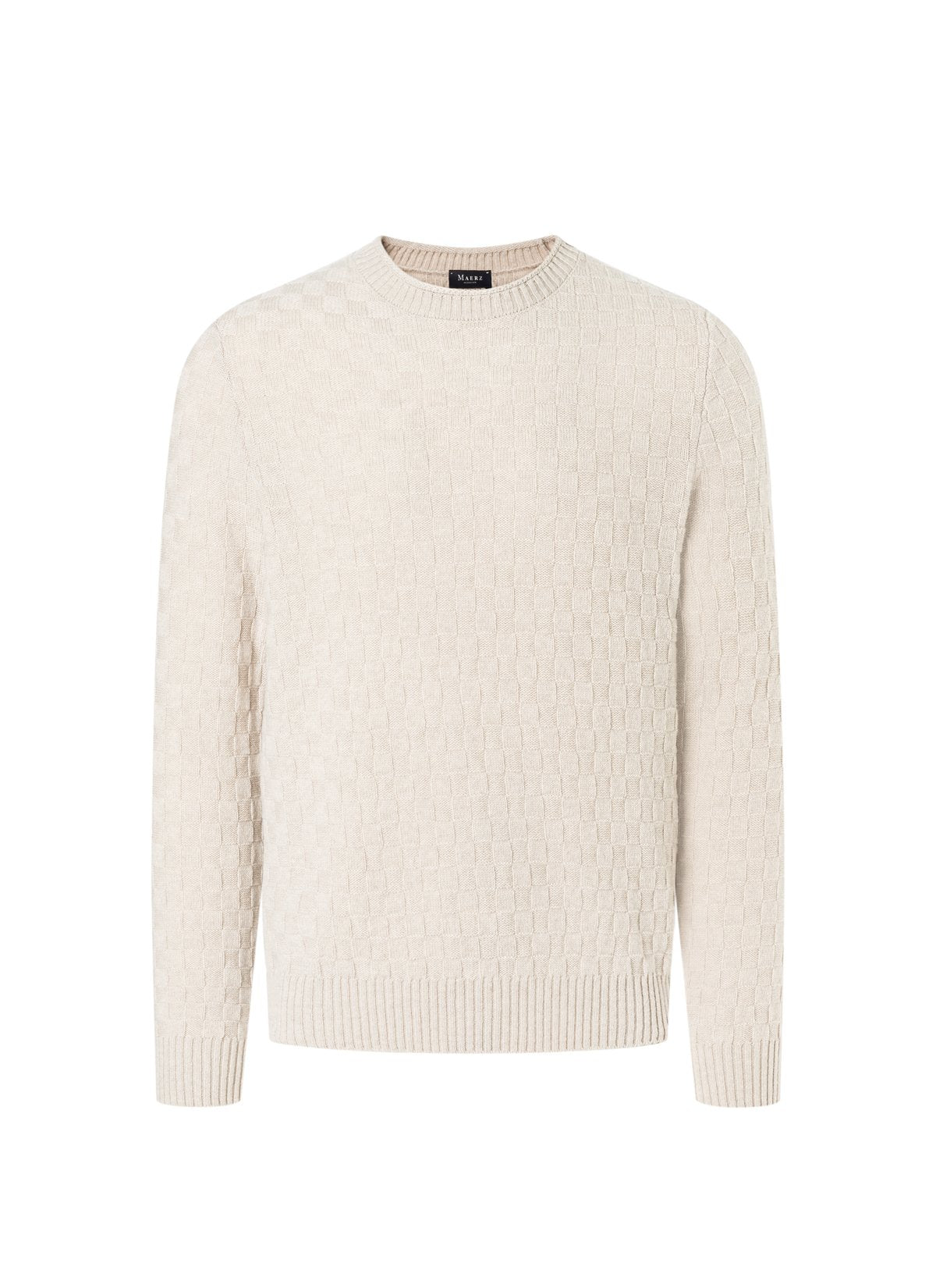 Pullover Rundhals 1/1 Arm (Oat Milk)