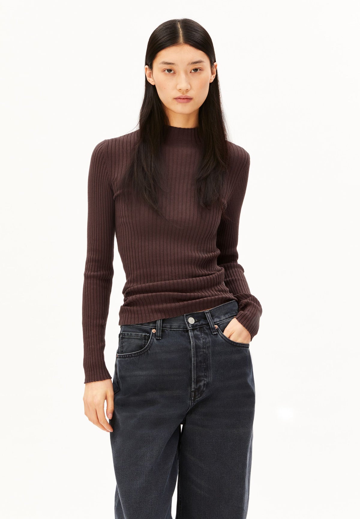 Alaania Knit Sweater (Claystone)