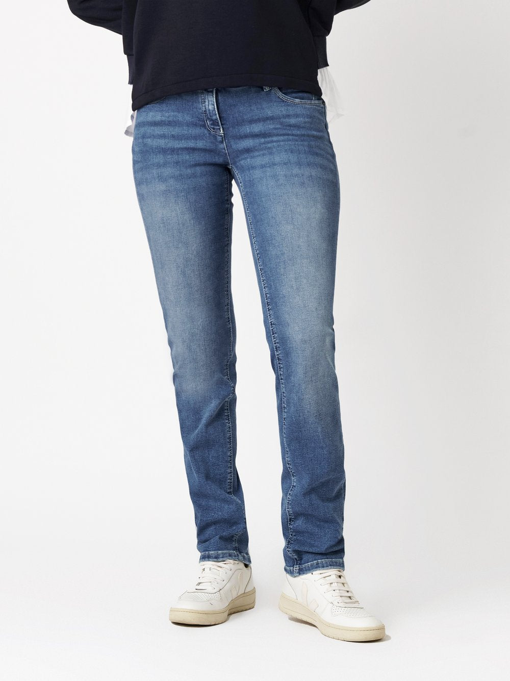 Perfect Shape Straight (Blue Bleached Au)