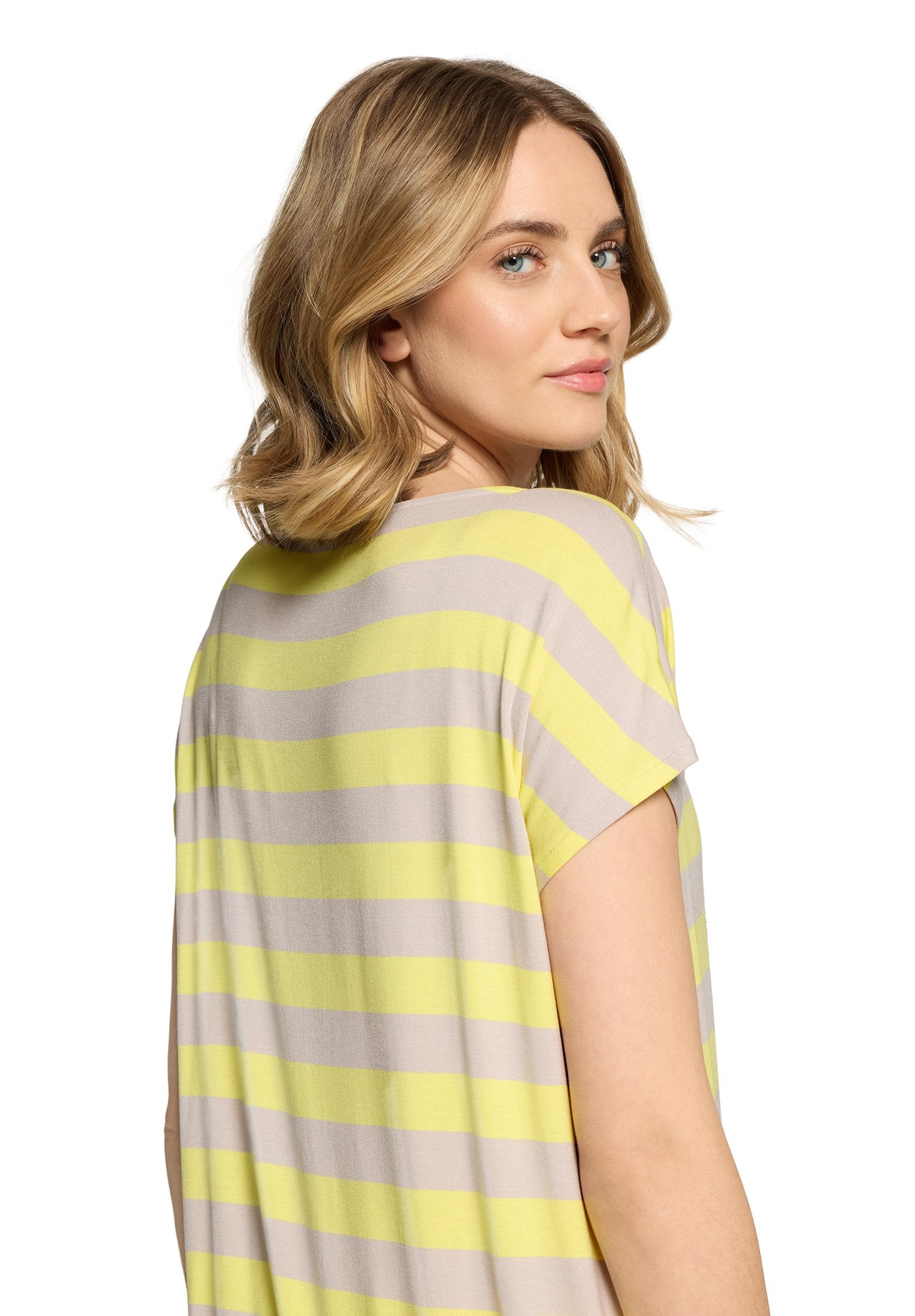 Printshirt (Beige/yellow)