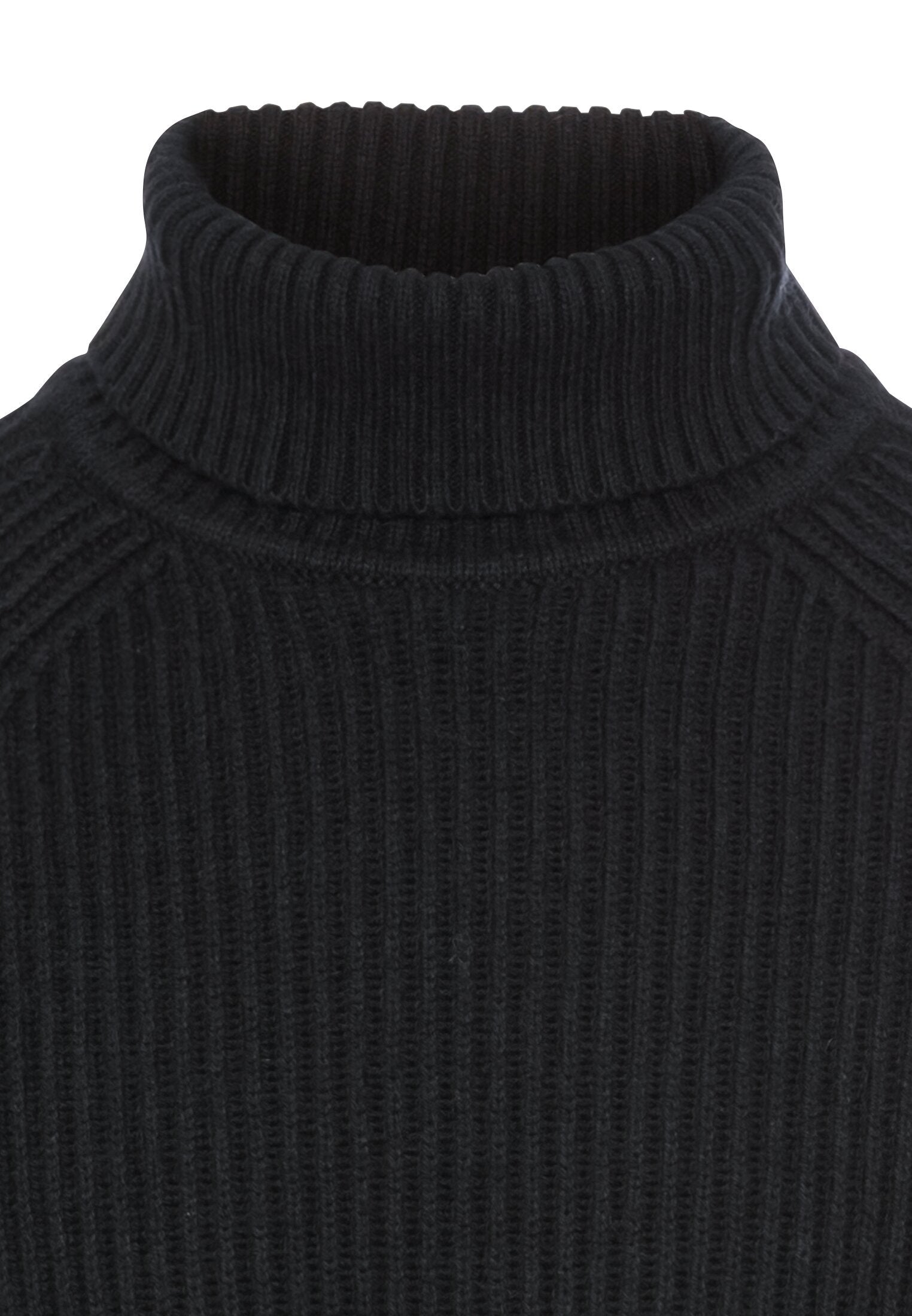 Strickpullover mit Rollkragen (Night Blue)