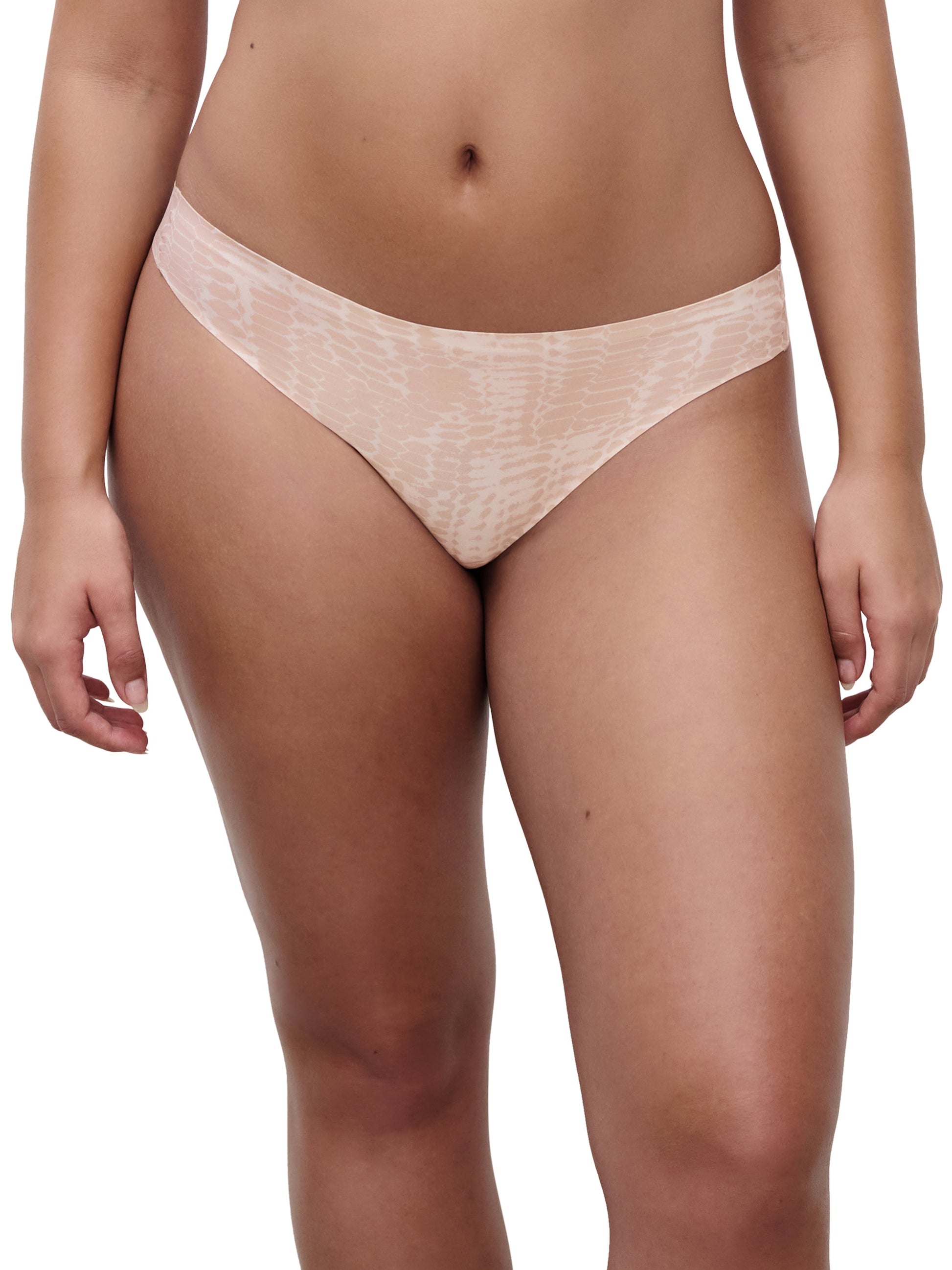 SoftStretch Tanga (Light Snake Prin)