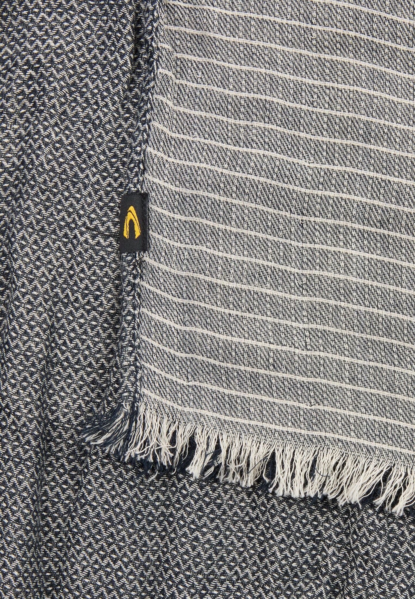 Schal aus reiner Baumwolle (Dark Navy)