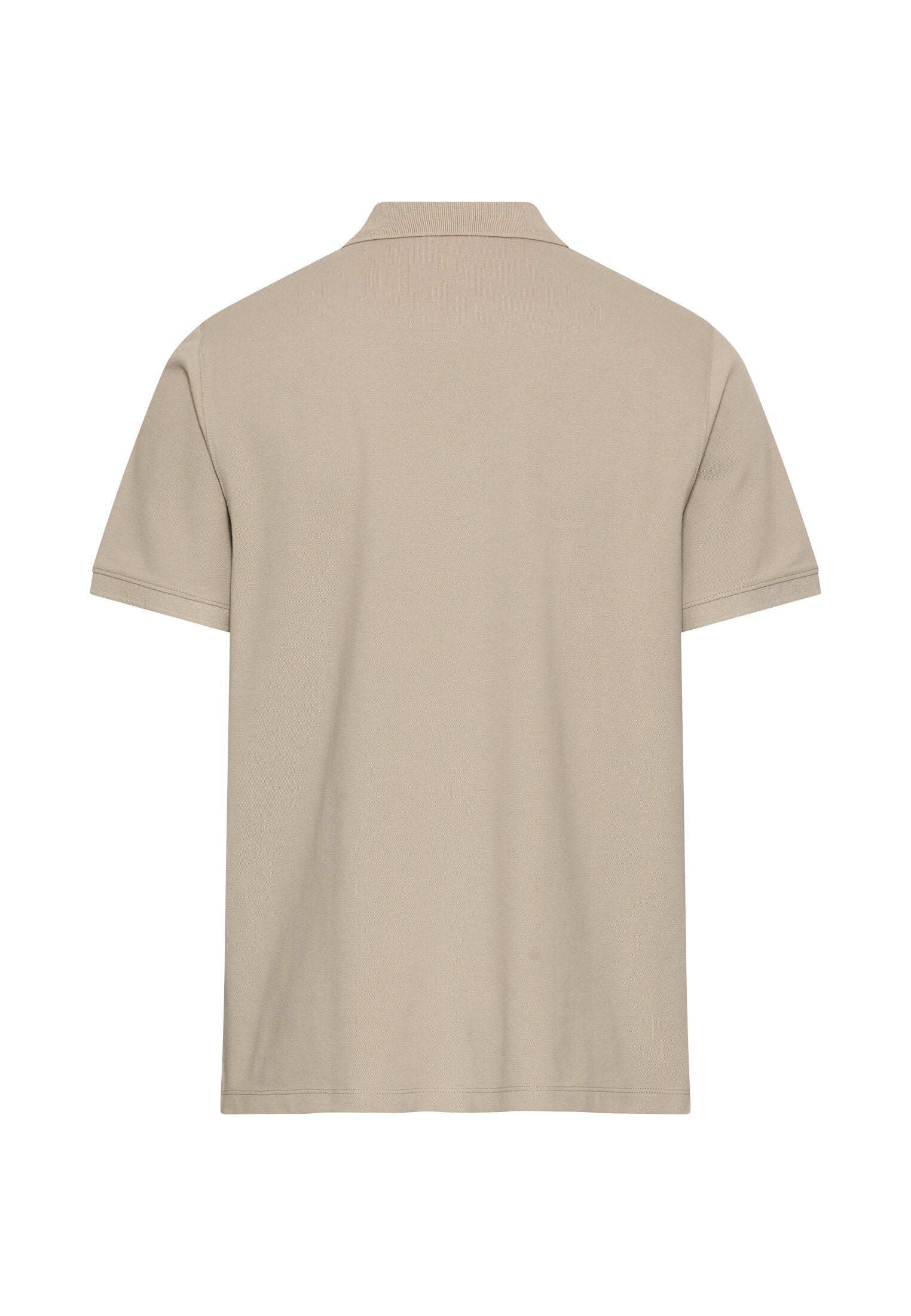 Poloshirt mit Kontrastdetails (Light Beige)