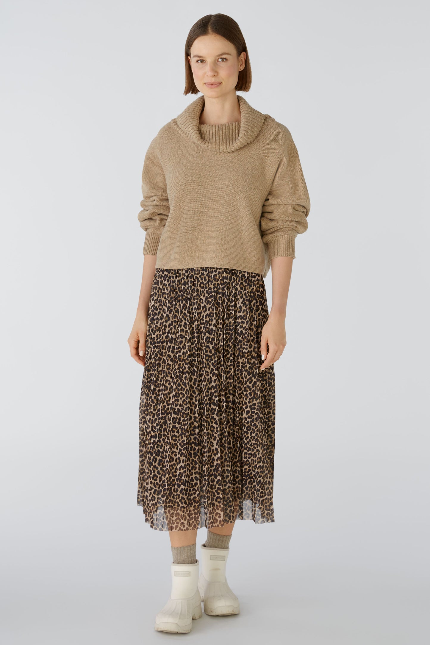 Pullover Wollmischung (Camel)