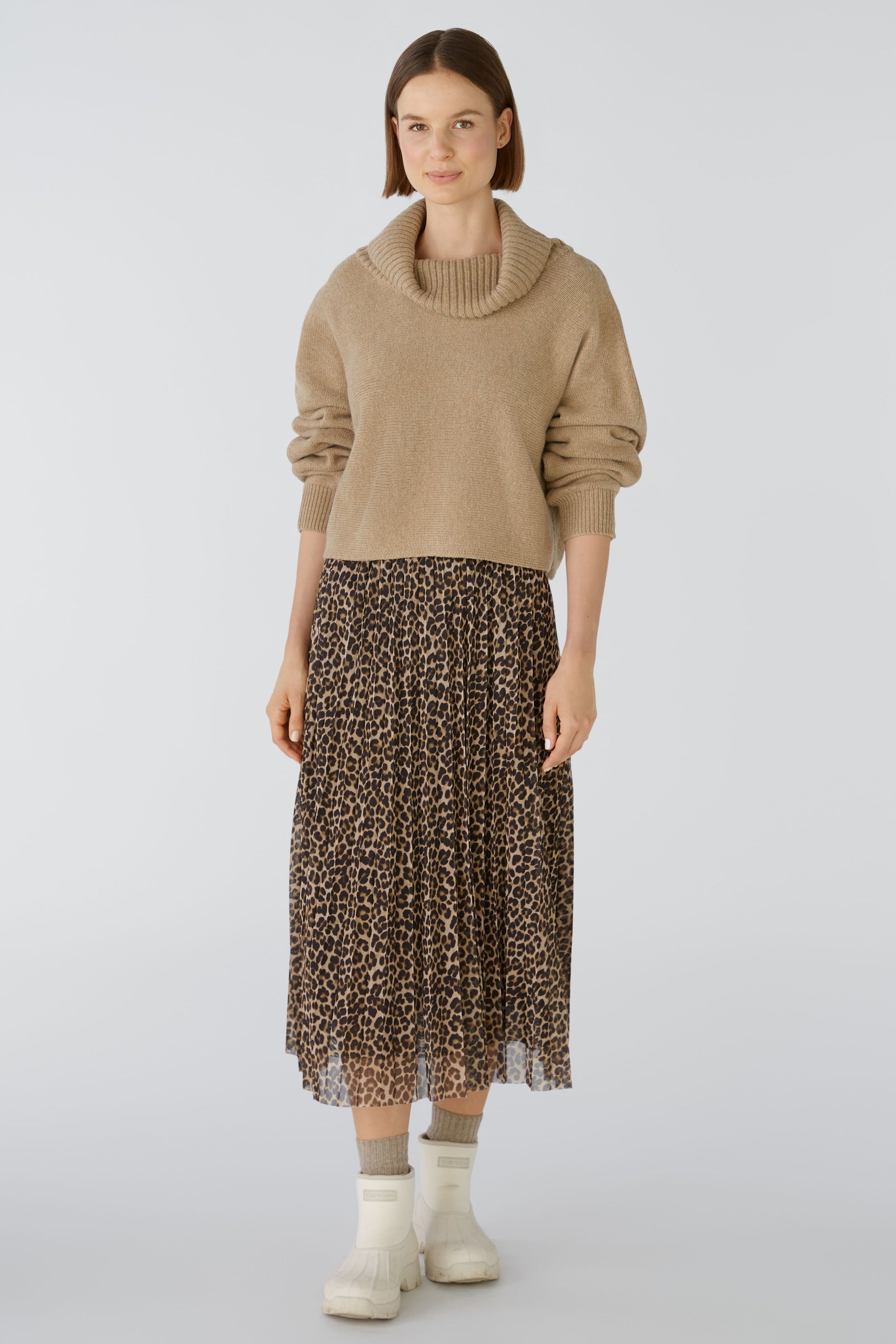 Pullover Wollmischung (Camel)