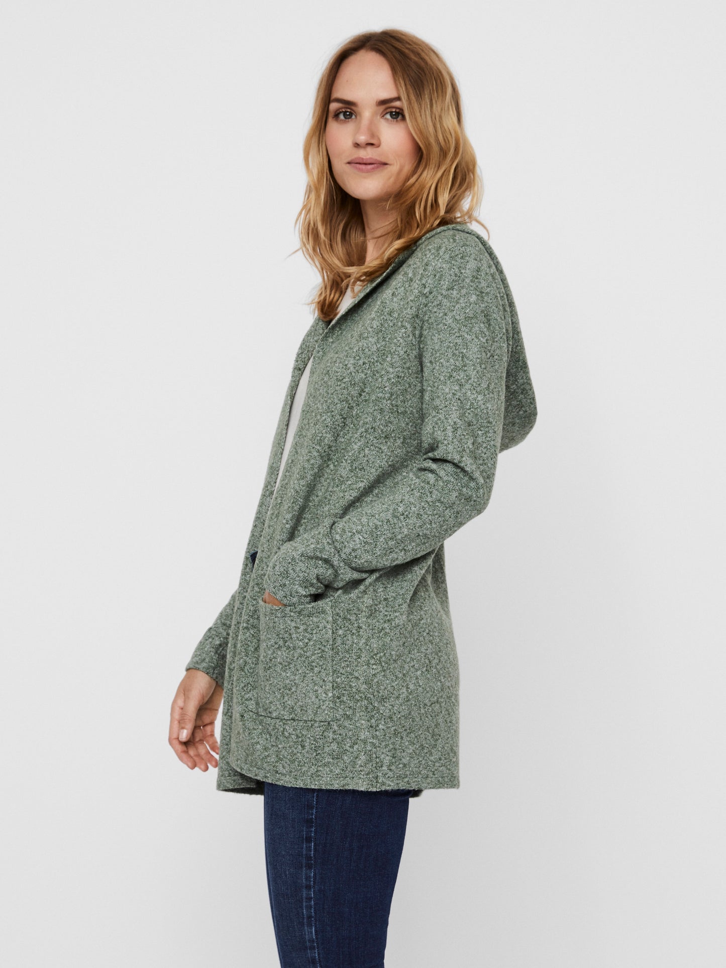 Vmdoffy Ls Open Hood Cardigan Ga Noos (Laurel Wre)