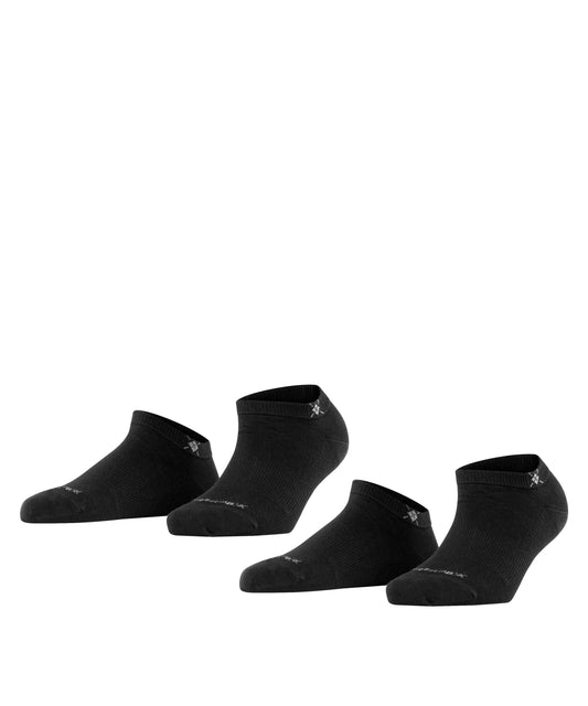 Sneakersocken Everyday 2-Pack (Black)