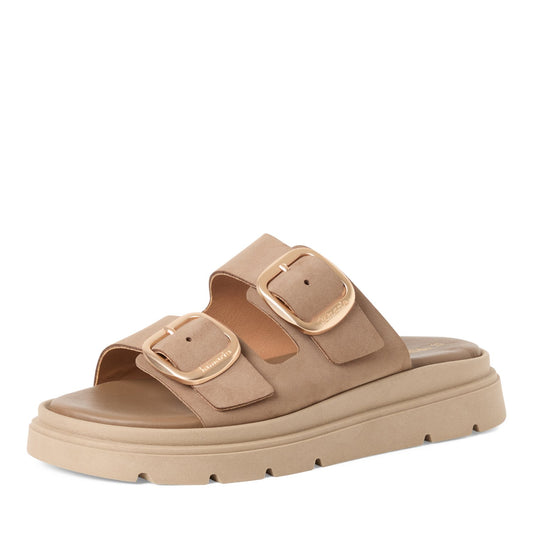Pantolette (Taupe Nubuc)