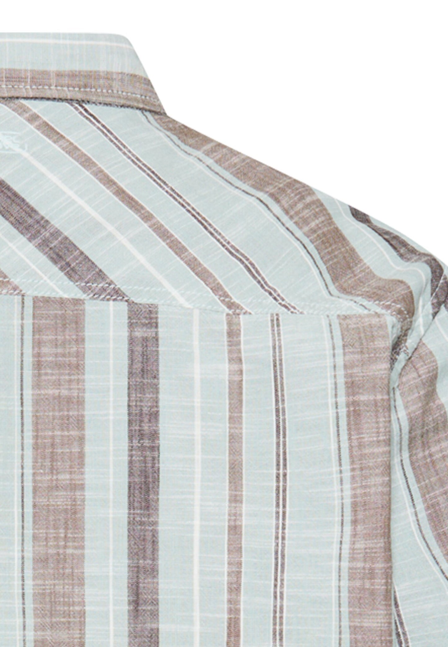 Karohemd aus reiner Baumwolle (Aqua Blue)