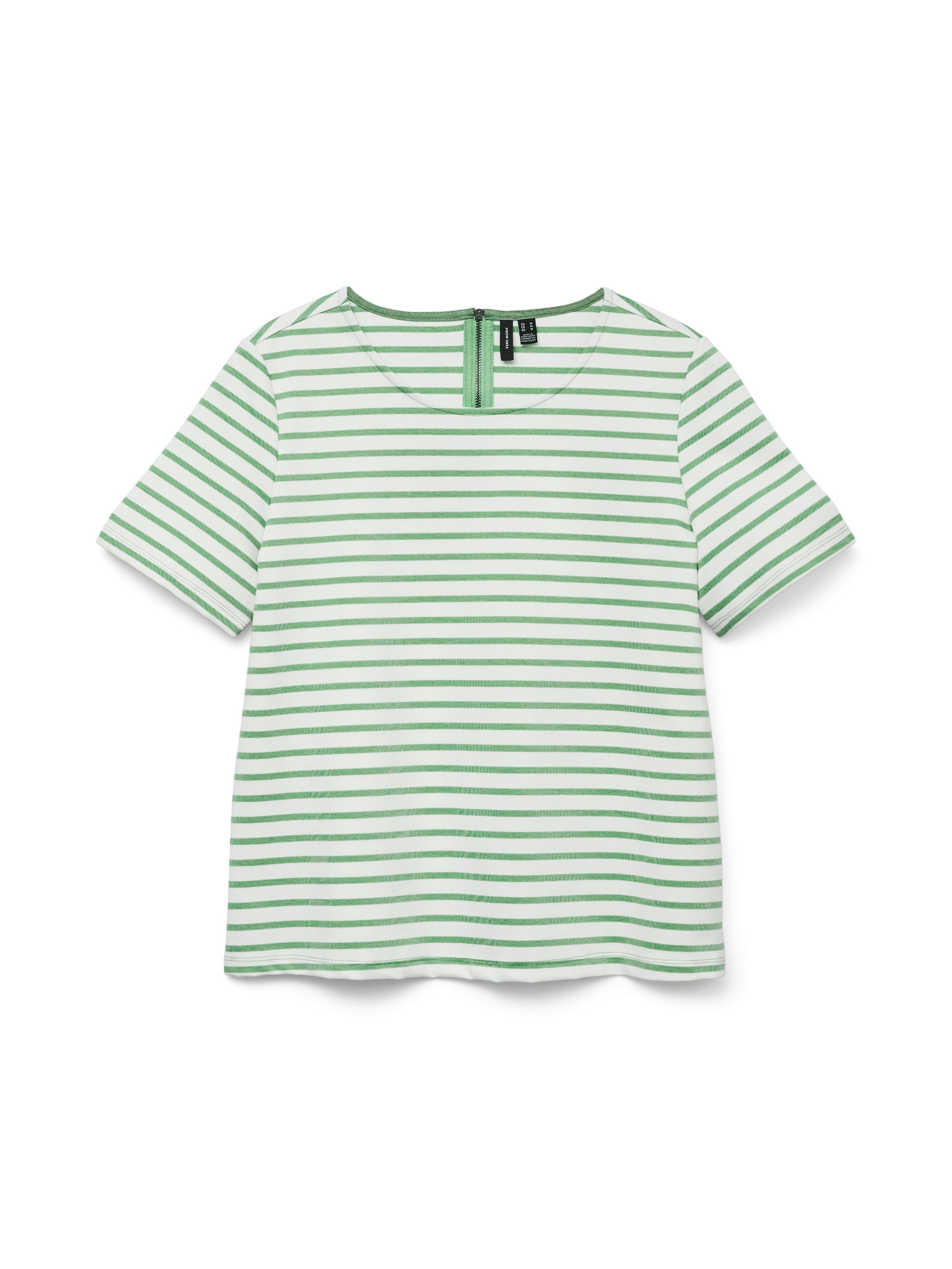 Vmabby Ss Zip Top Jrs Noos (Snow White)
