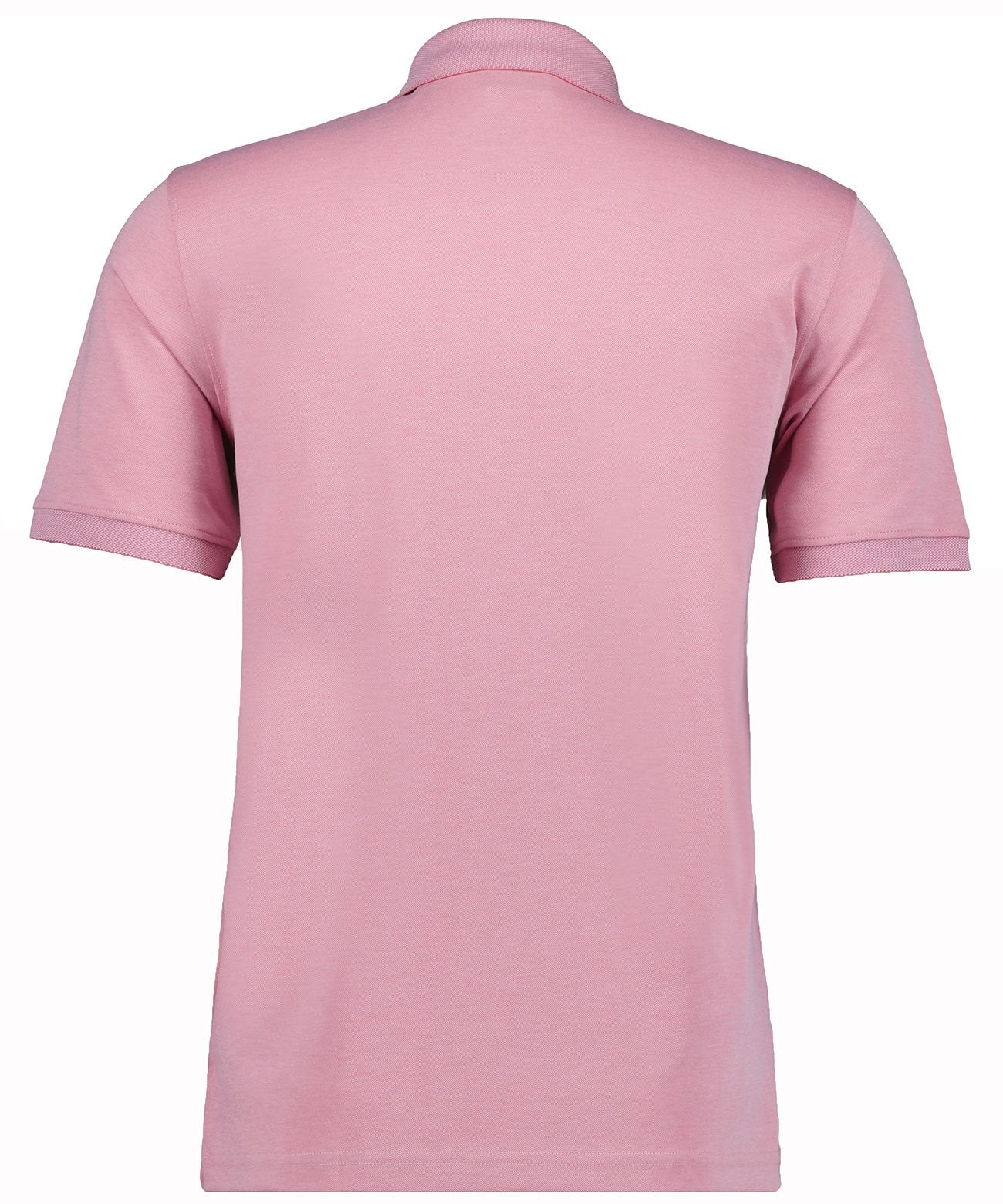 Softknit-Polo mit Brusttasche, kurzarm (Rosa)