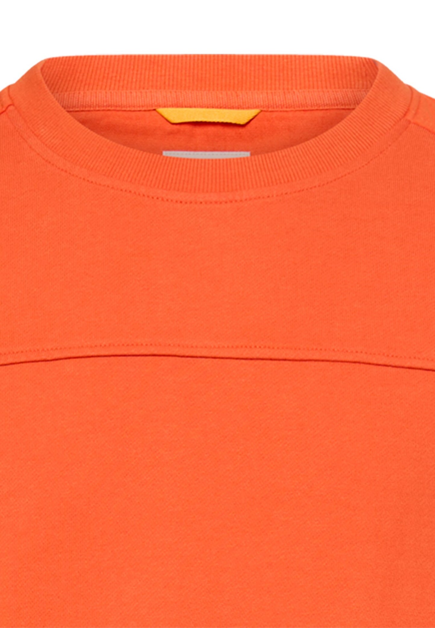 Sweatshirt mit Rundhalsausschnitt (Burned Orange)