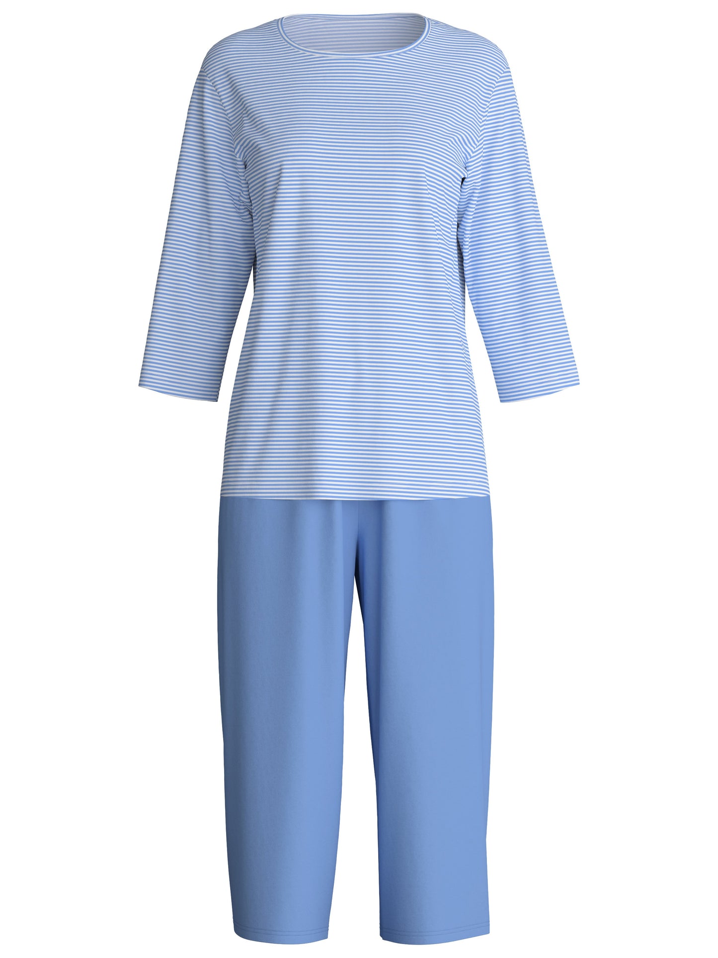 WOMEN 3/4 Pyjamas (Hydrangea Blue)