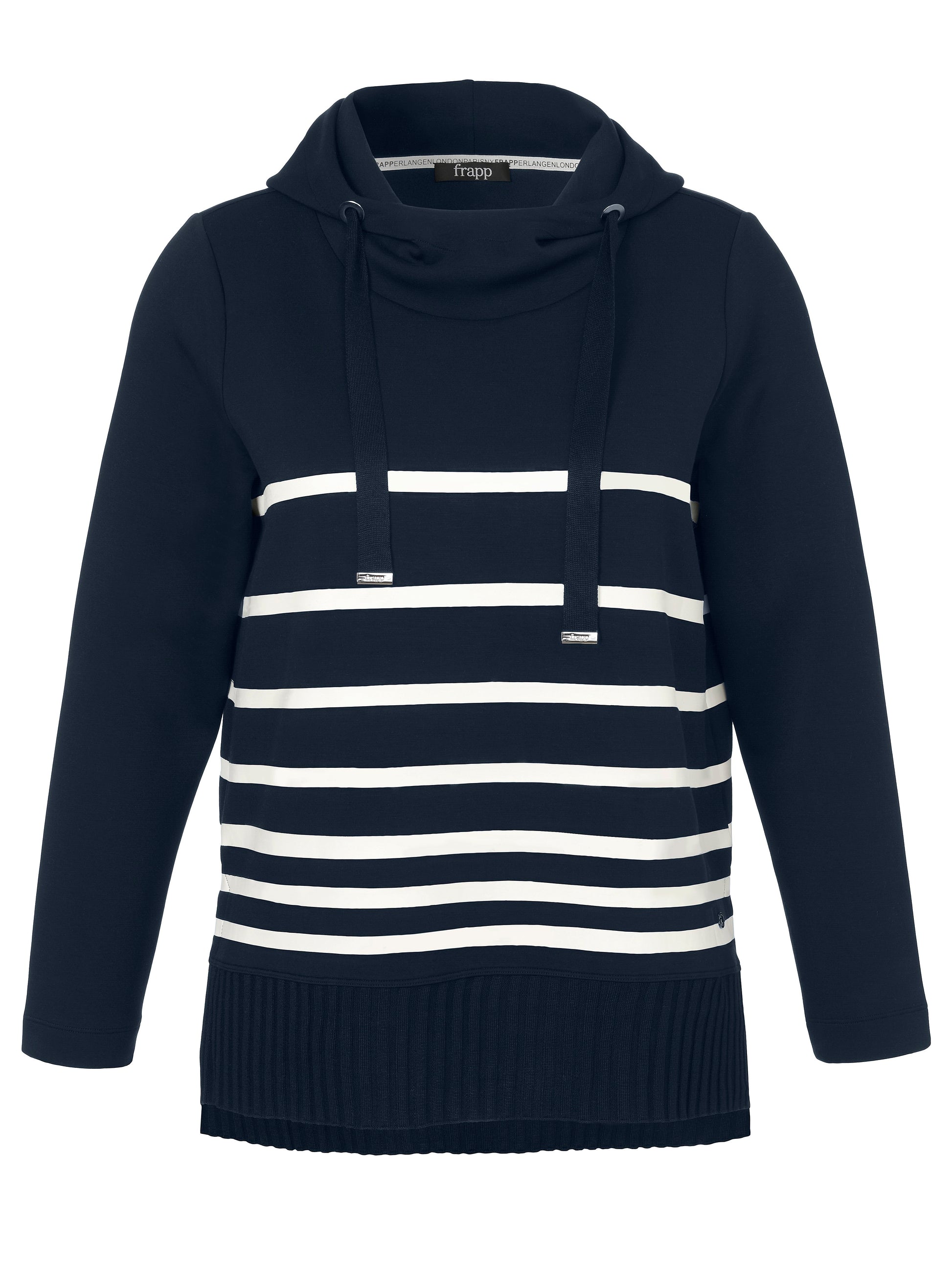 Sweatshirt Kapuze 1/1 Arm (Navy / Offwhi)