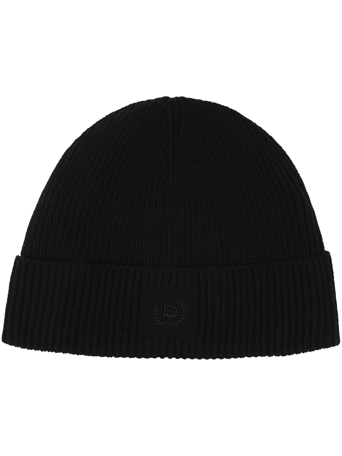 Polyacryl Kopfbedeckung Winddichte bugatti Rippstrick-Mütze (Black)