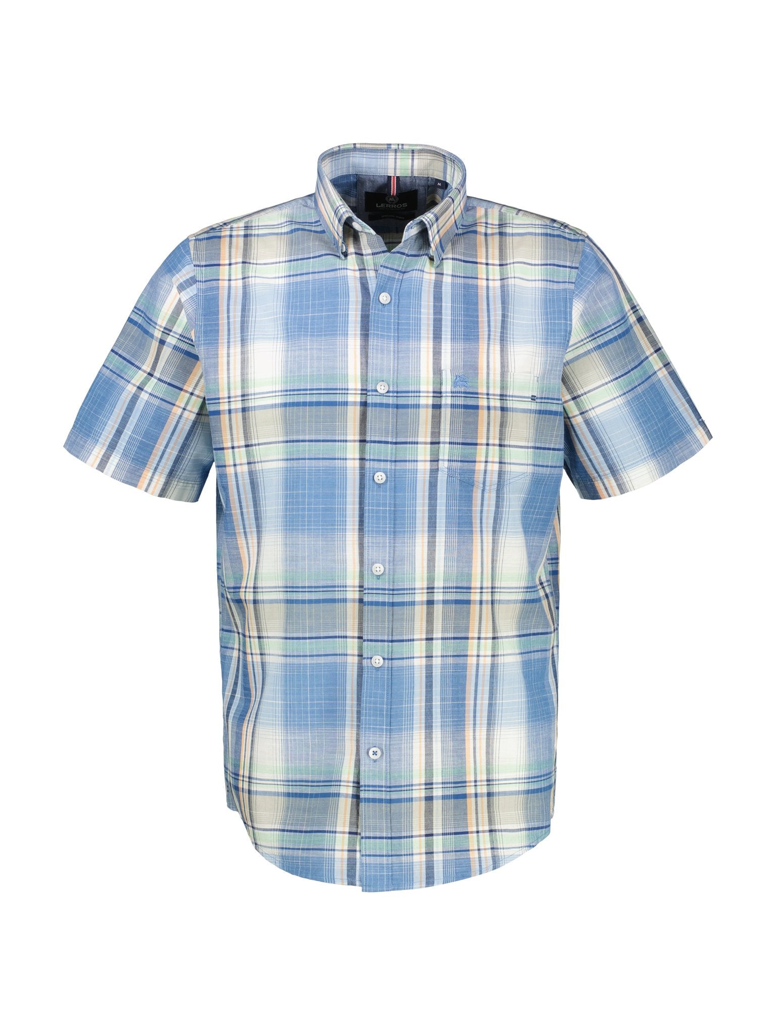Button Down (Cobalt Blue)