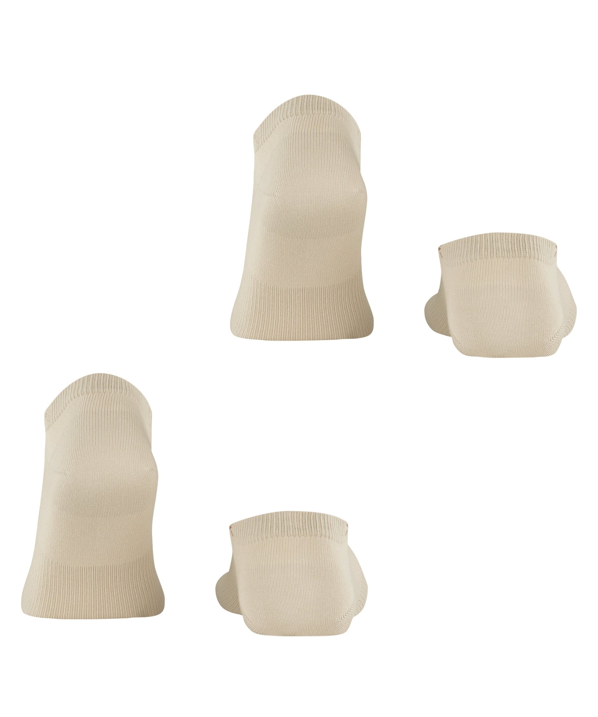Sneakersocken Everyday 2-Pack (Sandstone)