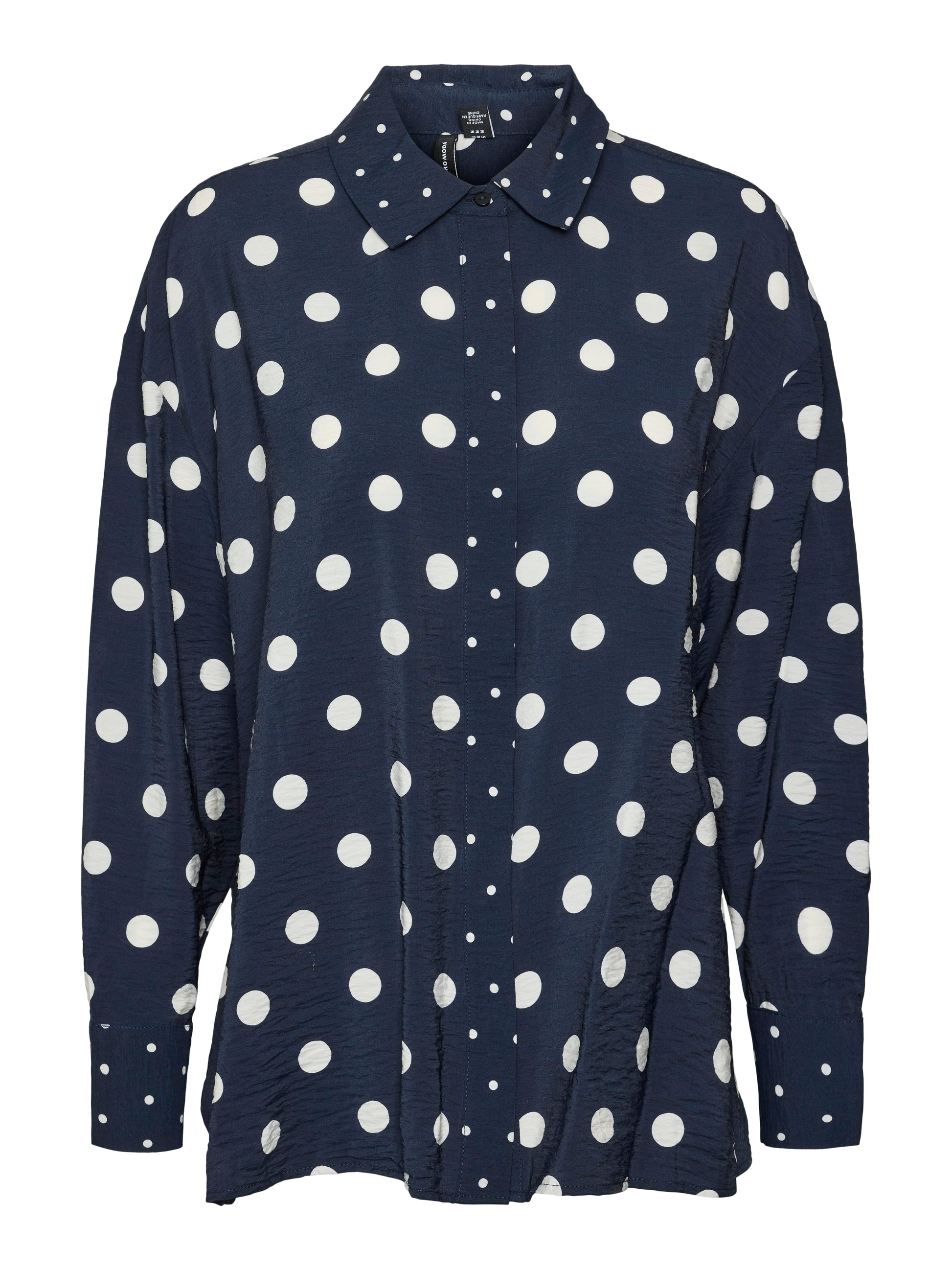Vmkaya Katja Ls Shirt Wvn Ga (Navy Blaze)