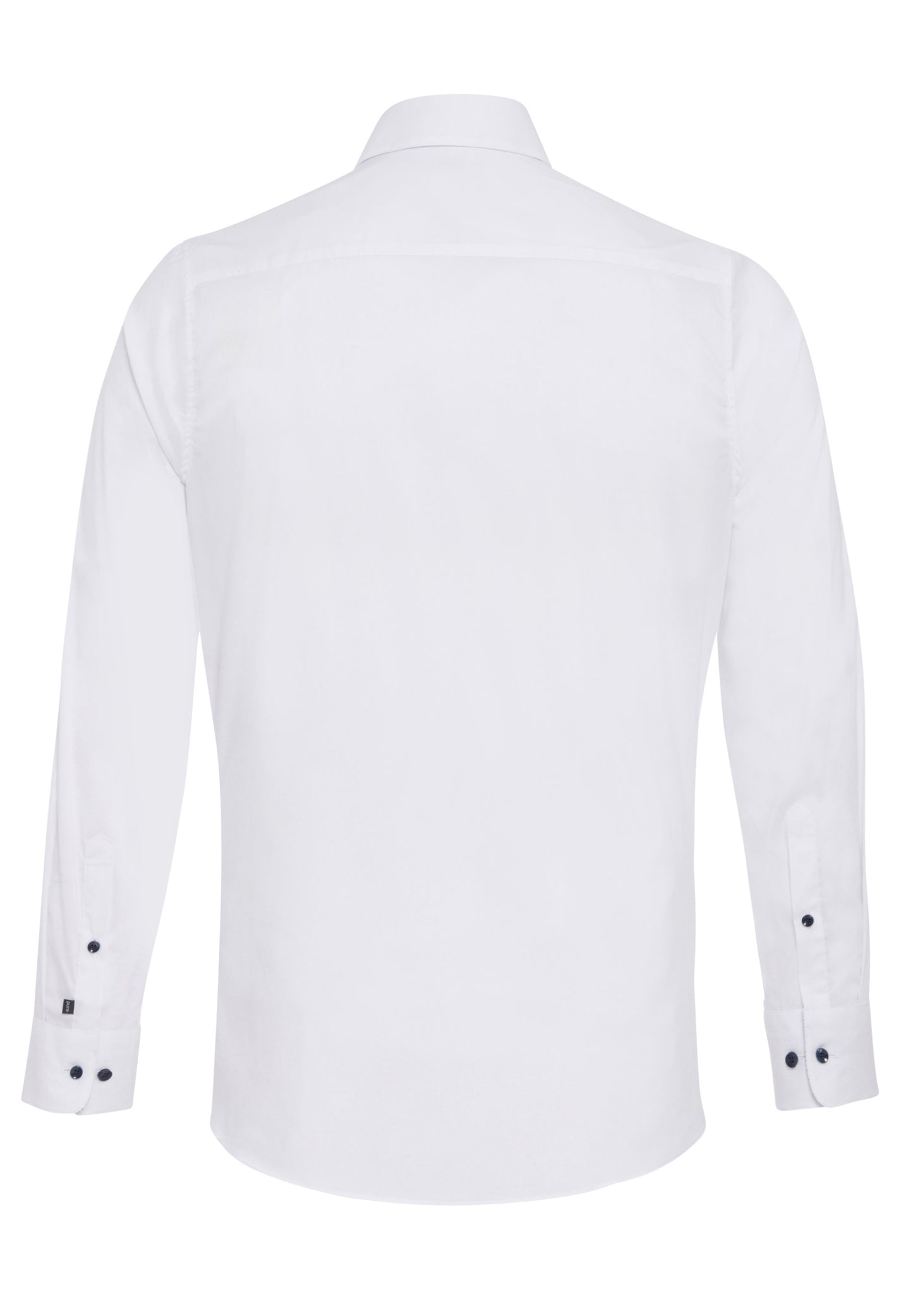 PURE- FLXBL Hemd Langarm (Uni Weiß)