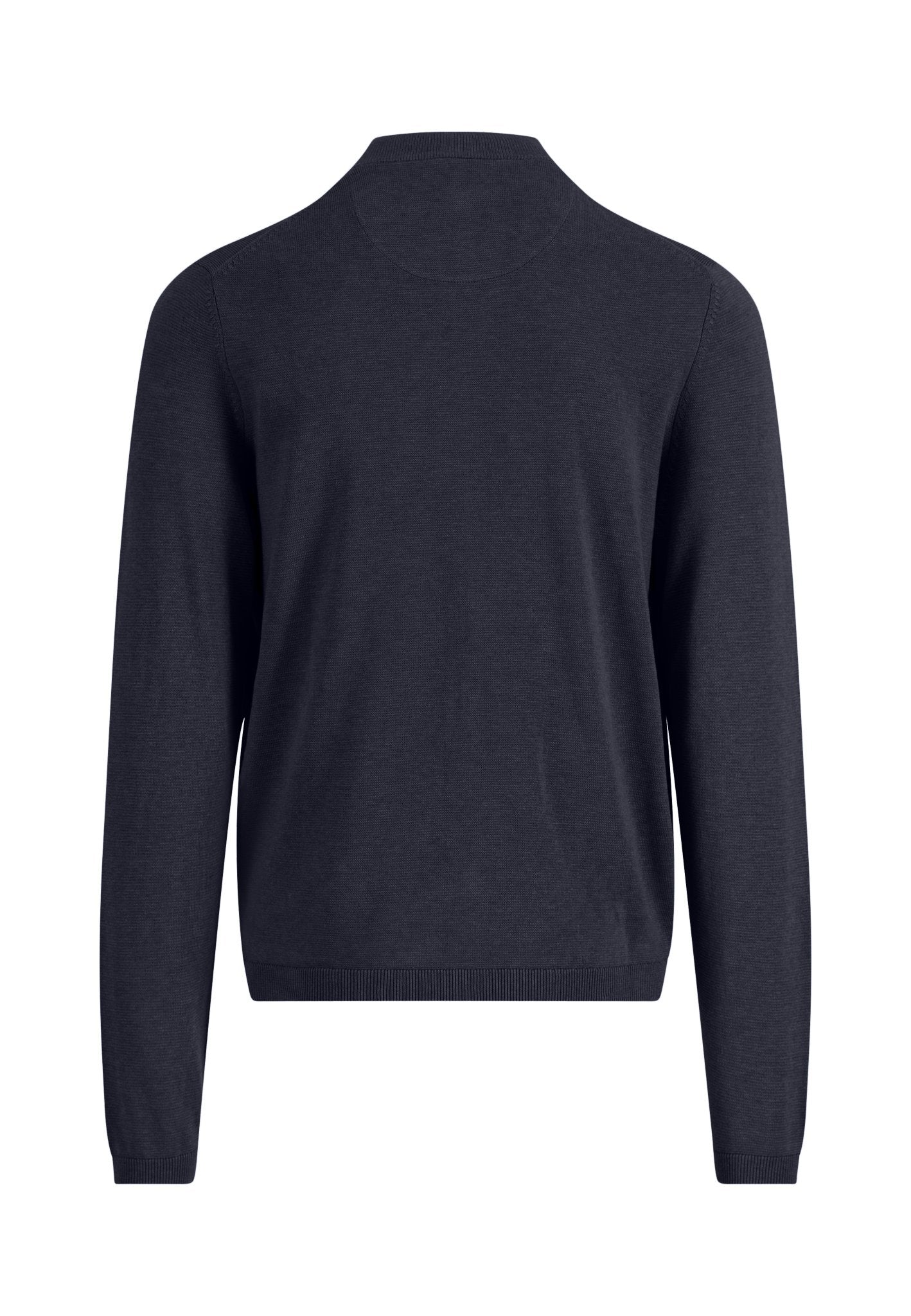 Cardigan Zip, Air Cotton (Navy)