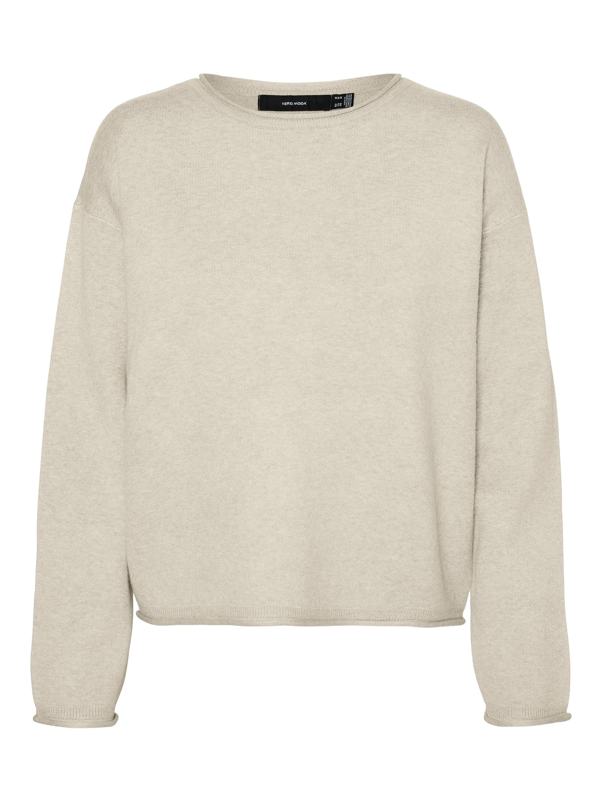 Vmsaba Roll Ls O-neck Pullover Ga Noos (Birch)
