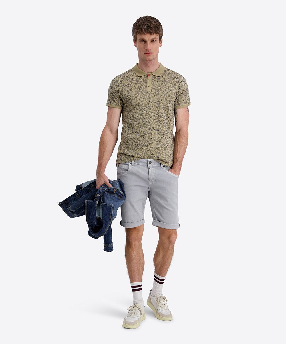 Slim ScottyTZ Short (Light Grey)