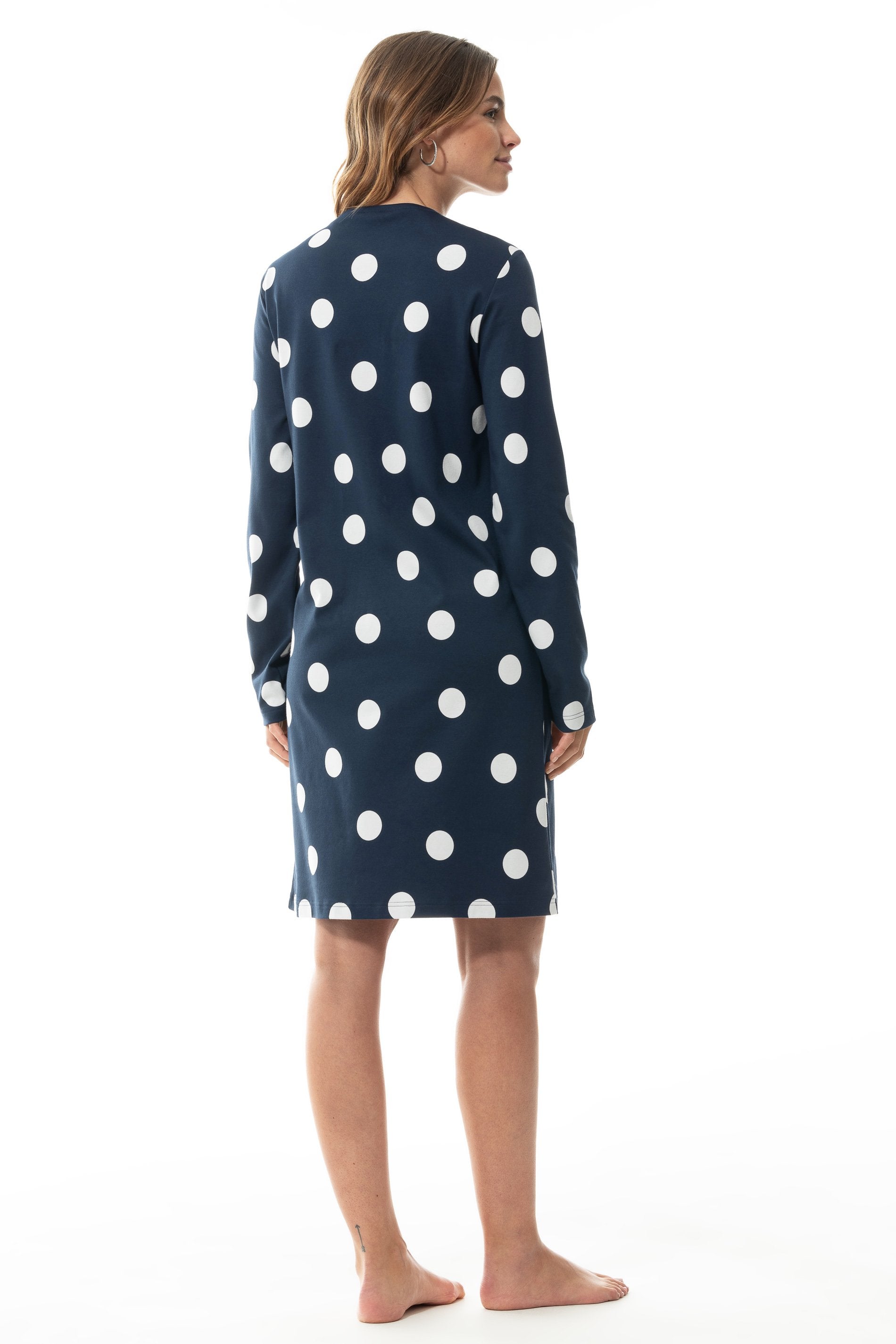 sleepshirt long sleeve (Night Blue)