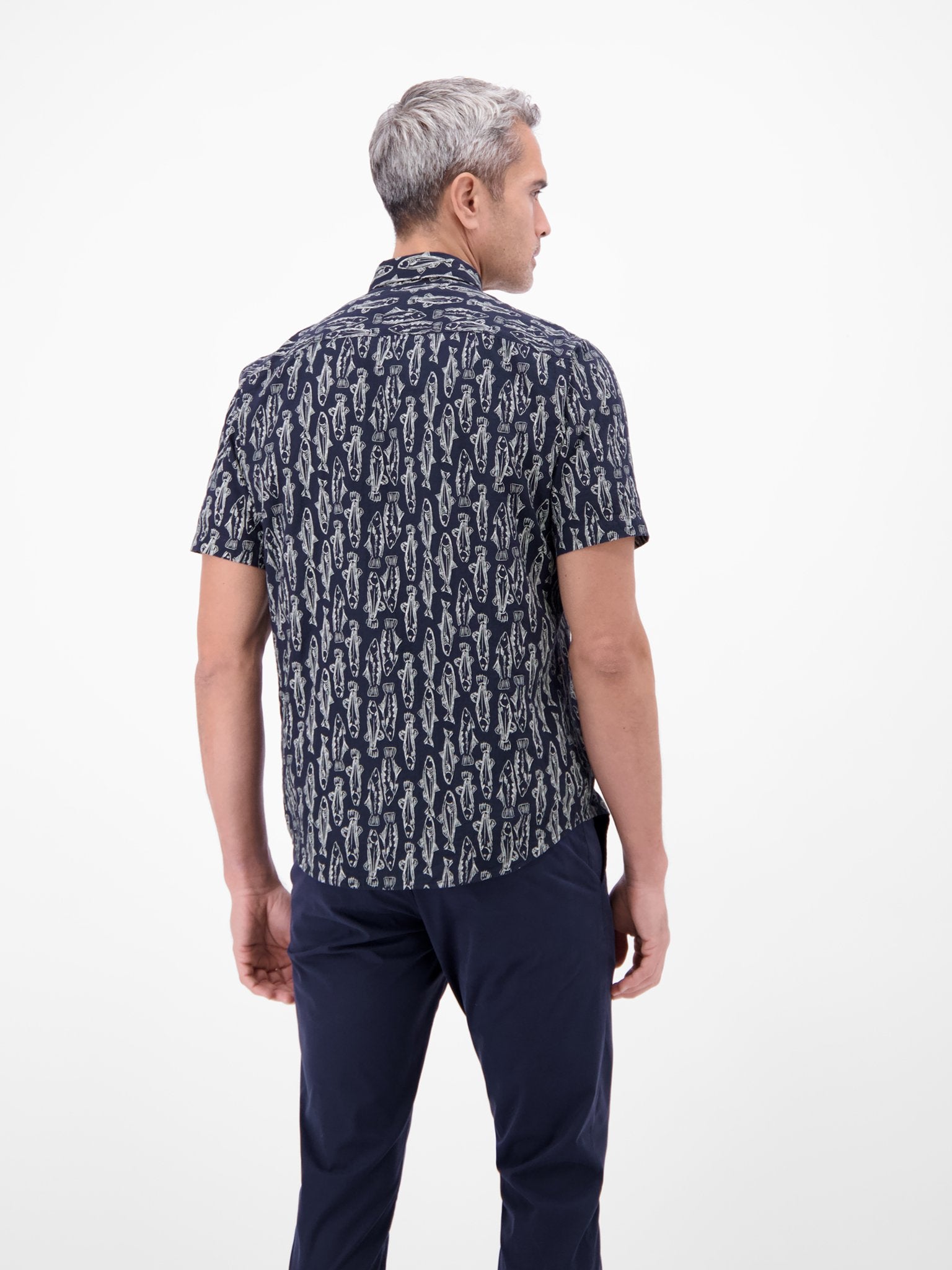 Button Down (Classic Navy)