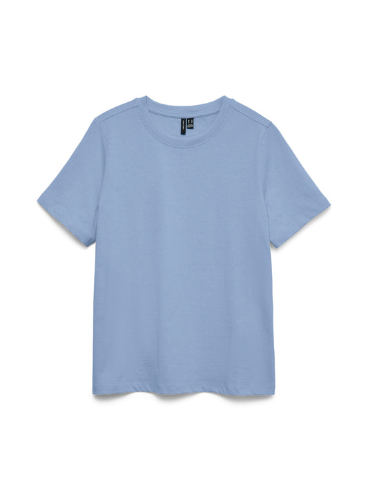 Vmpaulina Ss T-shirt Jrs Noos (Brunnera Blue)