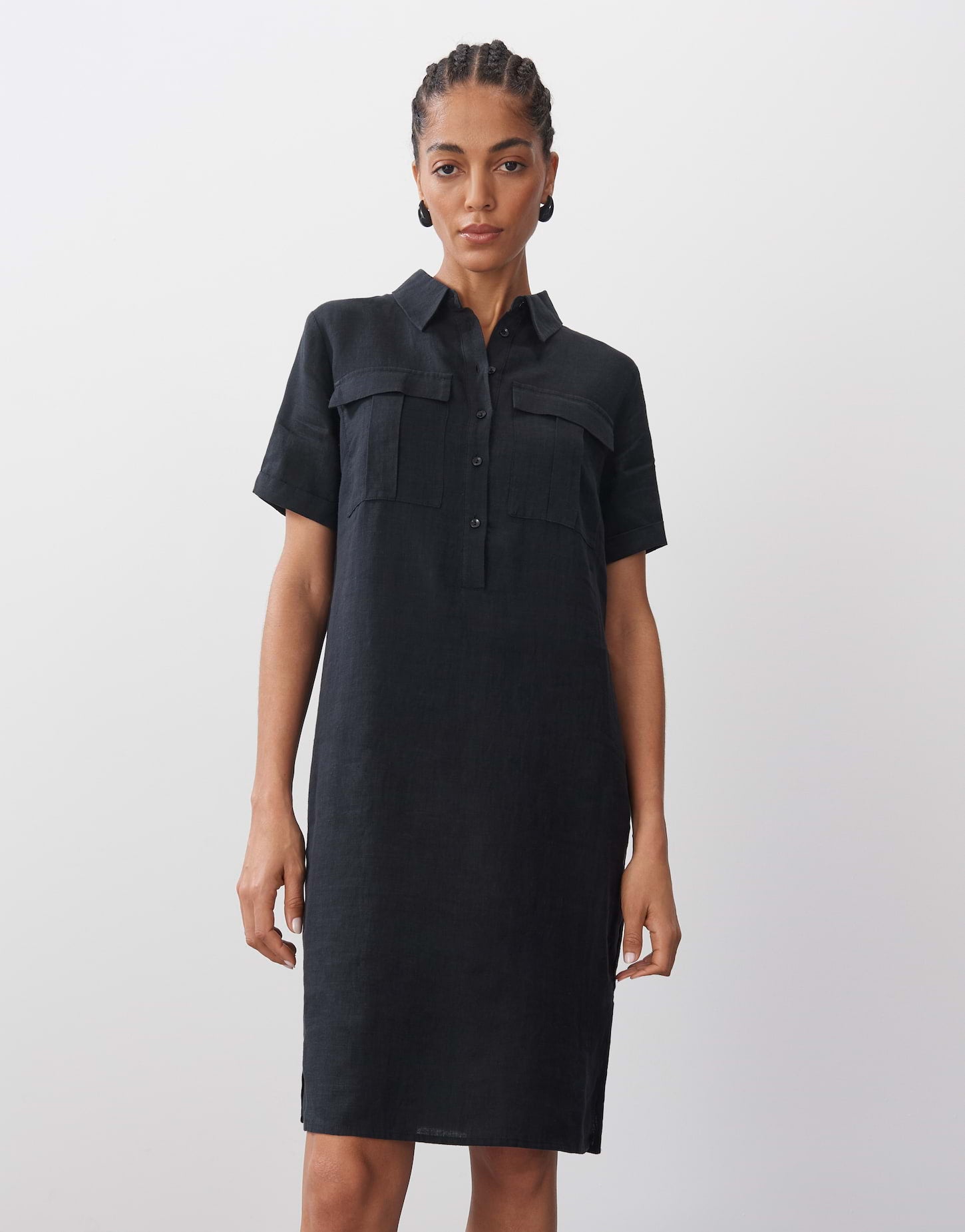 Quinty linen (Black)