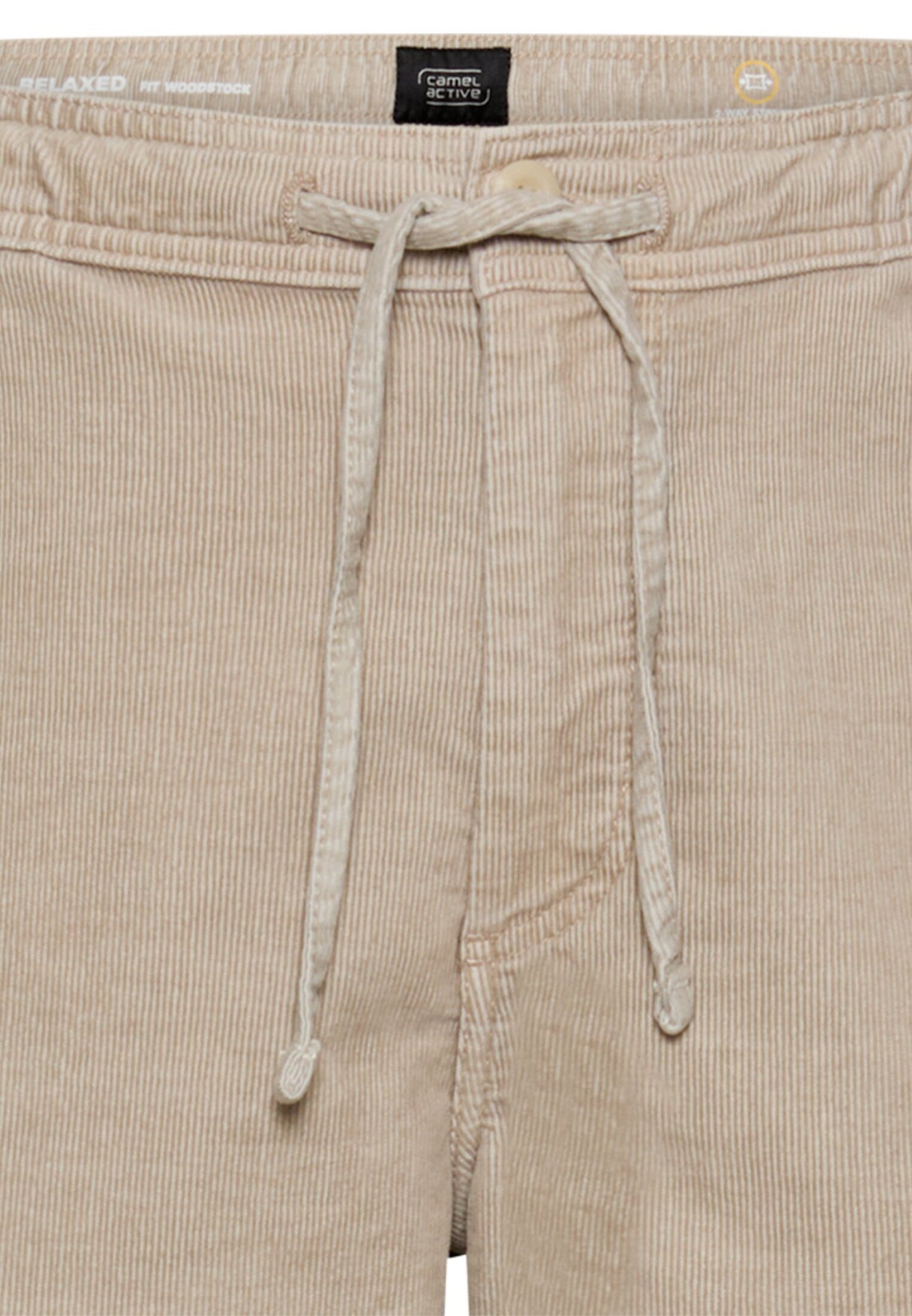 Bermuda Shorts mit Tunnelzug (Light Beige)