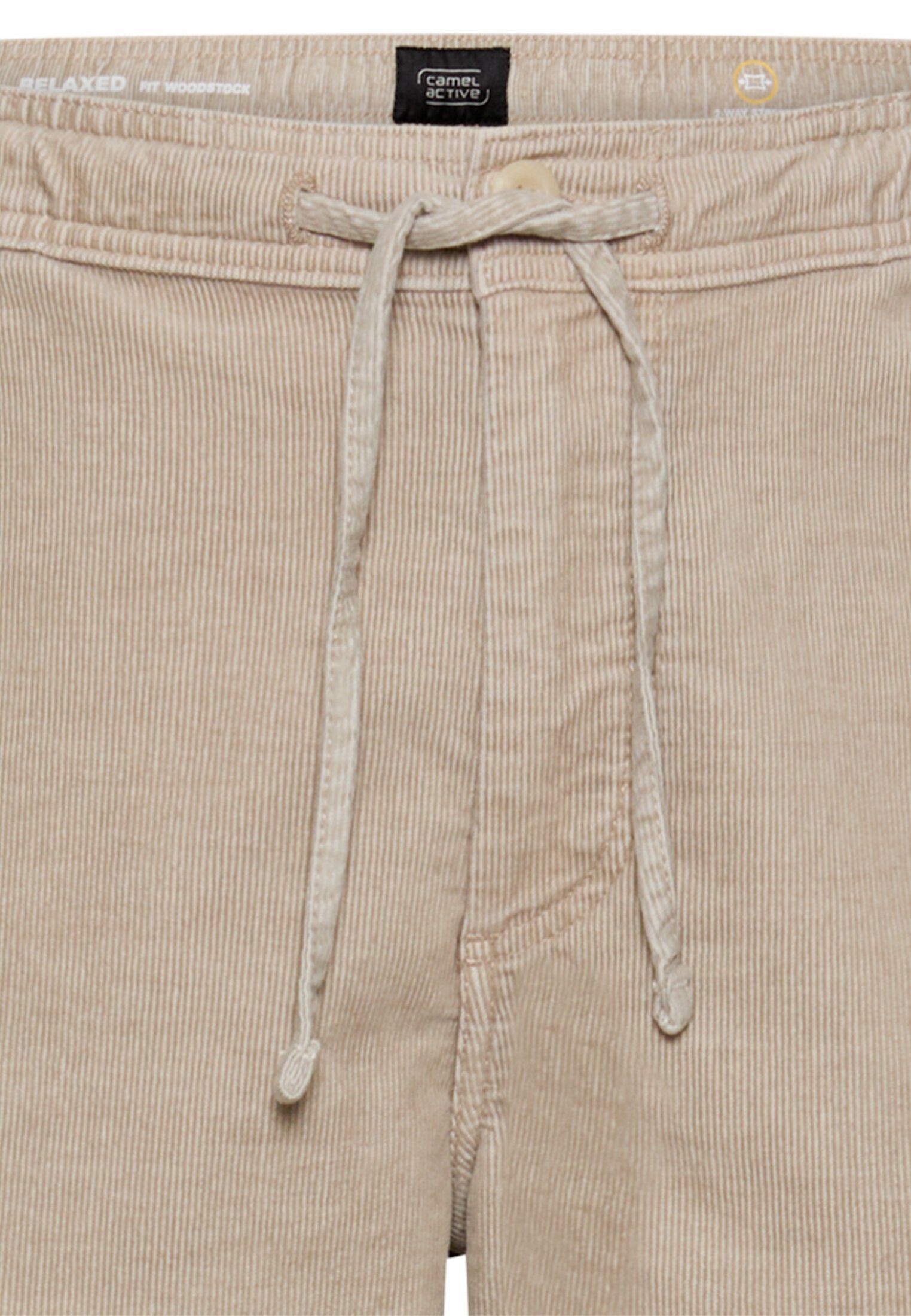 Bermuda Shorts mit Tunnelzug (Light Beige)